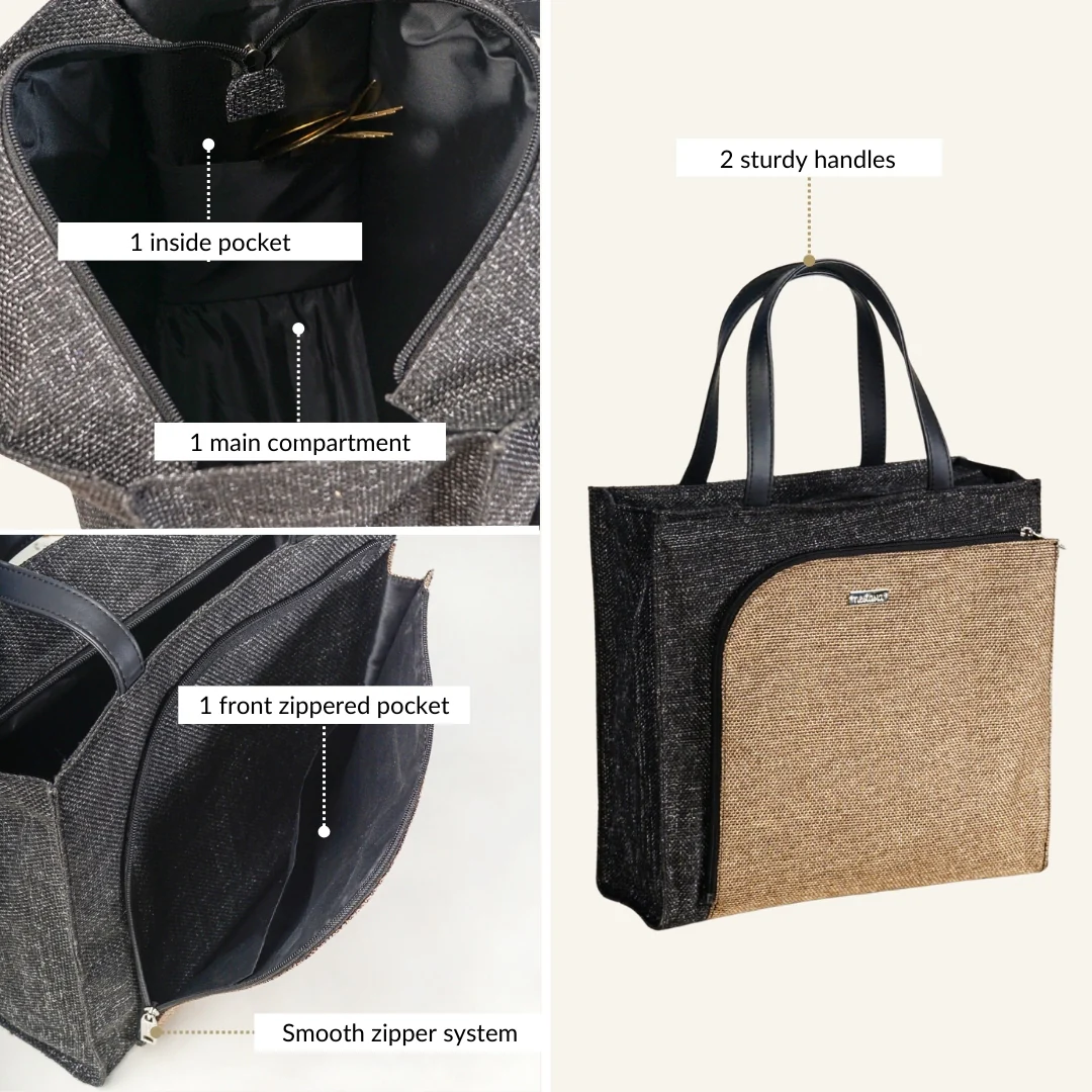 Minimalist Everyday Lunch Bag For Office - Image 4