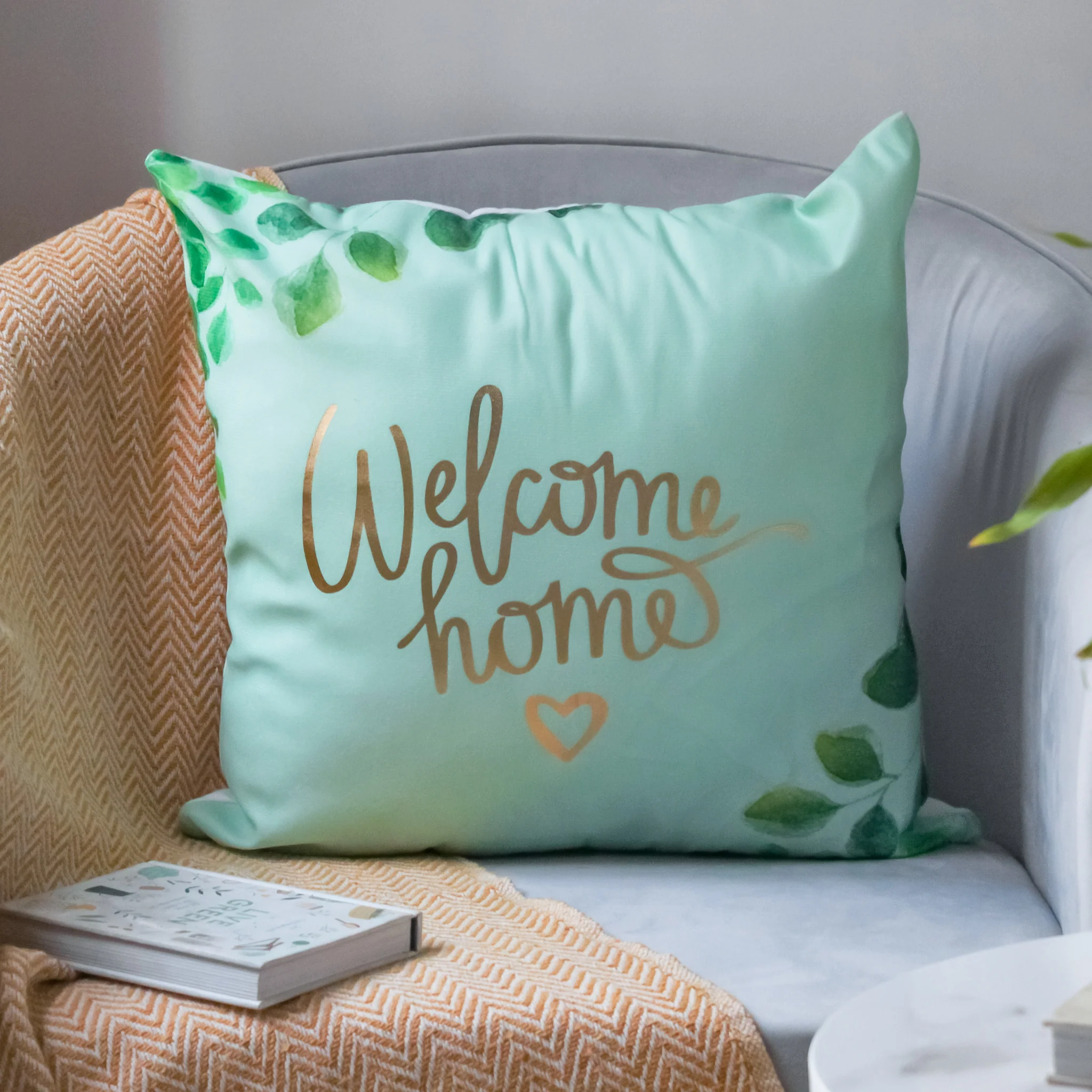 Mint Green Cushion Cover Set of 2 - Image 6