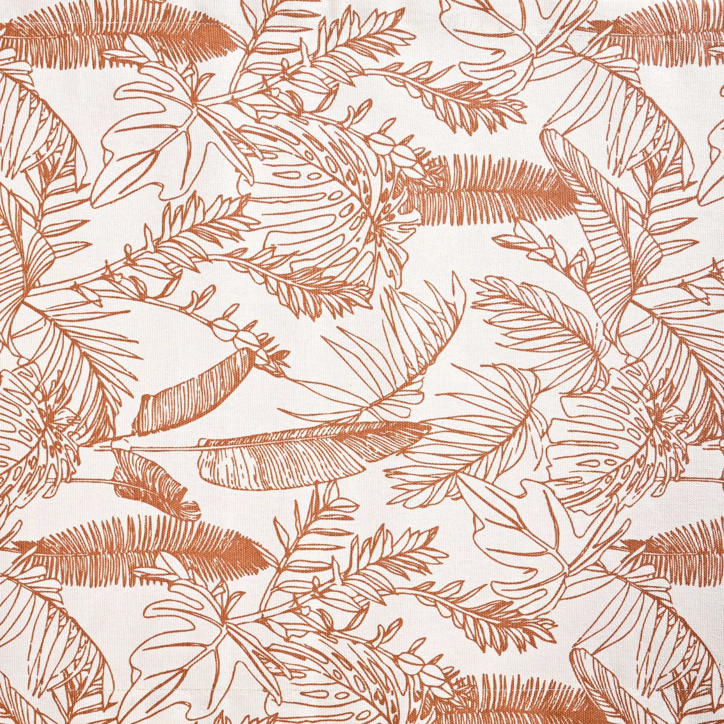 Mocha Fern Table Runner 8 Seater 264x35cm - Image 6