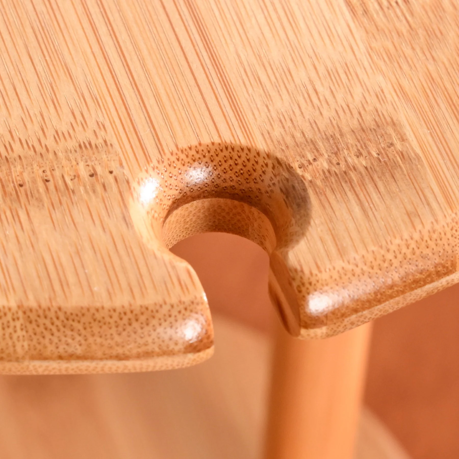 Mod Round Wooden Wine Bottle And Glass Holder - Image 7