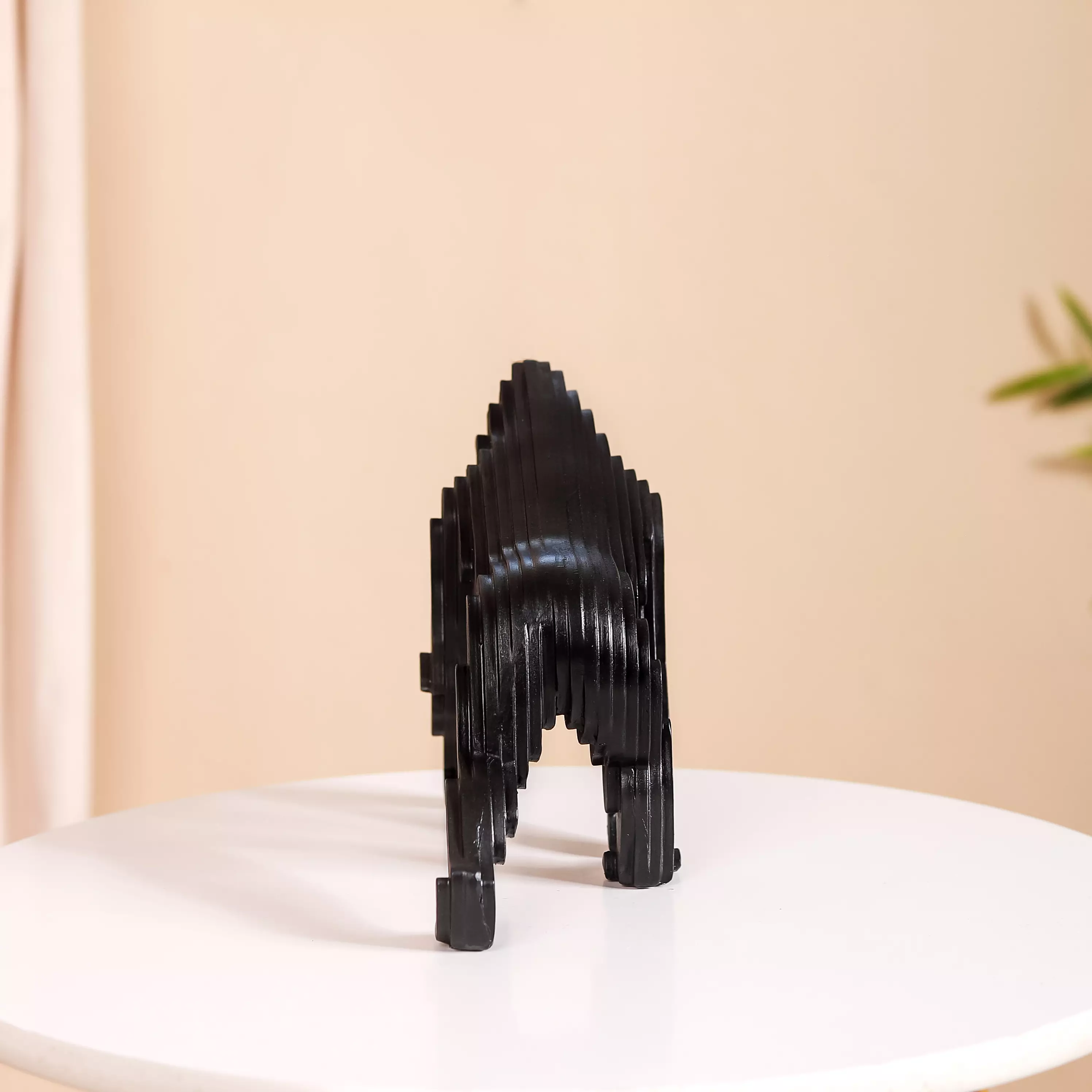 Modern Black Gorilla Showpiece - Image 9