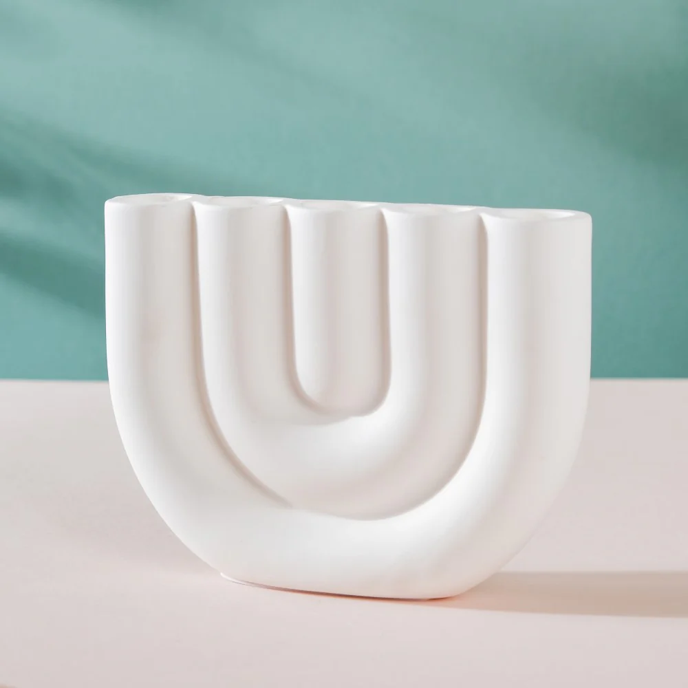 Modern Ceramic Tube Candle Holder 5 Arms - Image 7