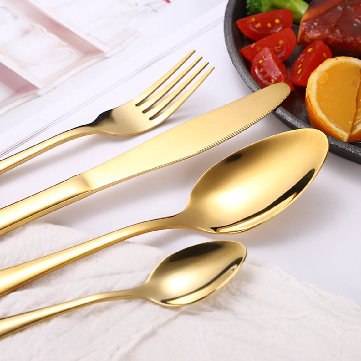 Modern Cutlery Set of 16 - Image 11