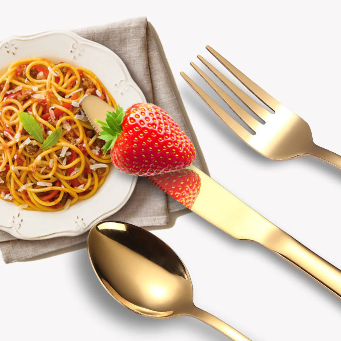 Modern Cutlery Set of 16 - Image 13