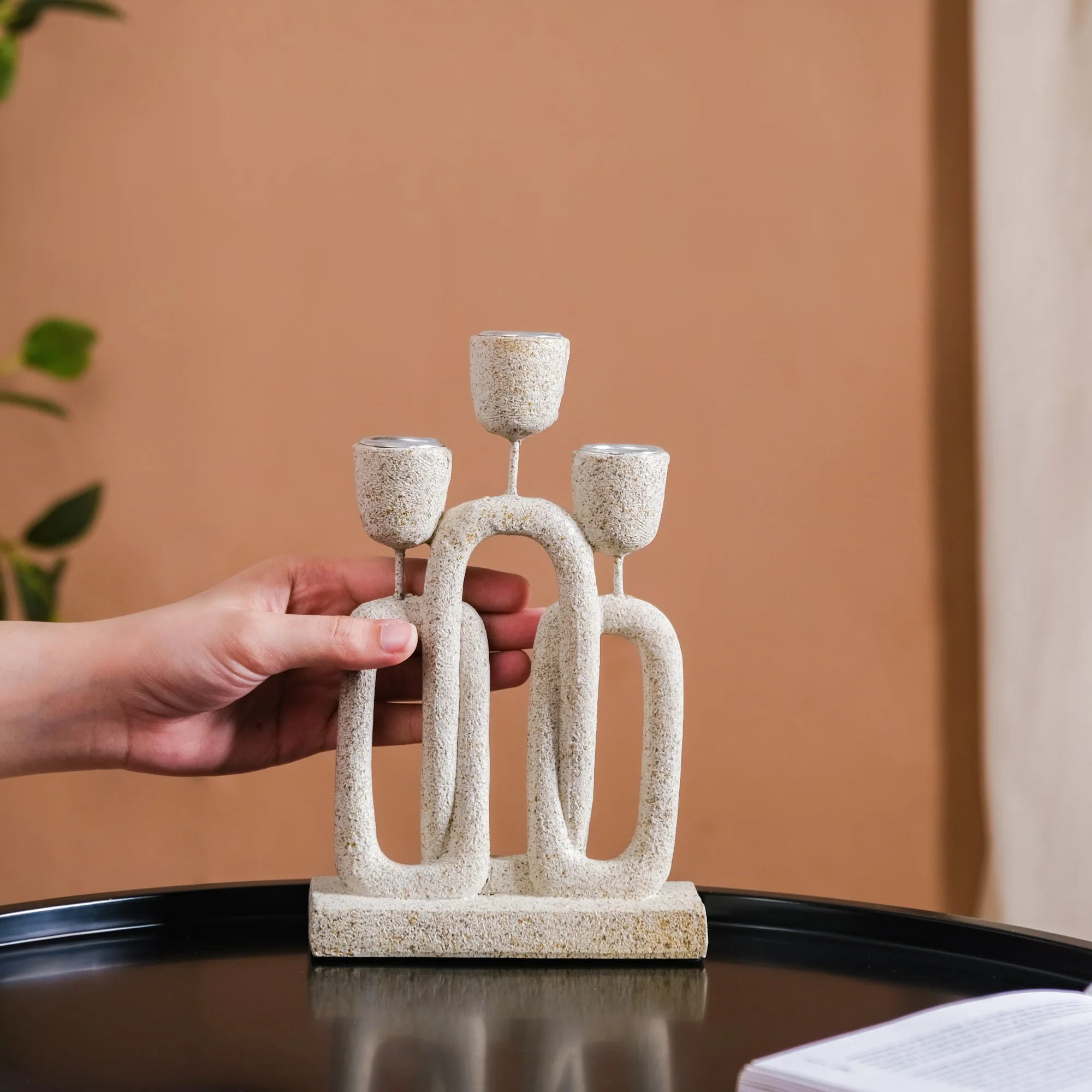 Modern Decorative Candle Stand - Image 3