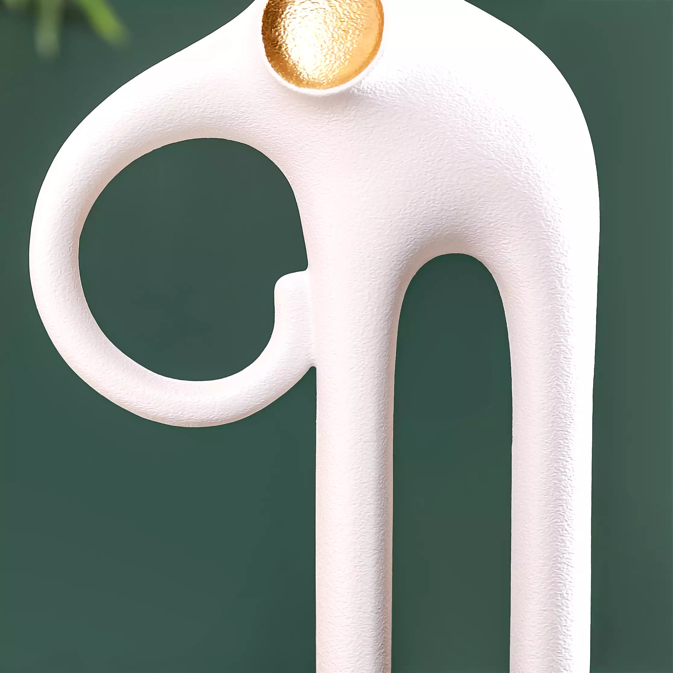 Modern Elephant Decor White - Image 10