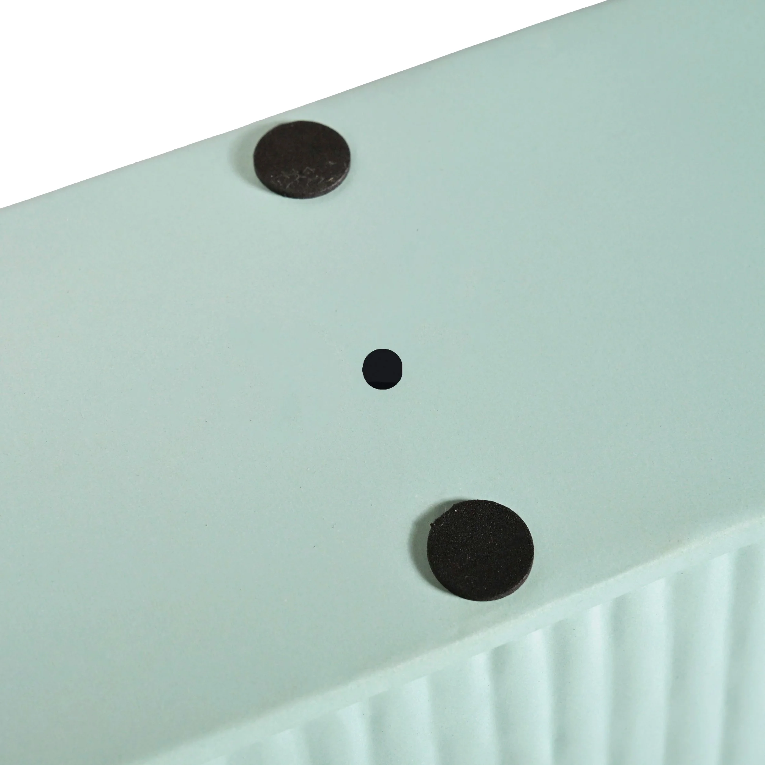 Modern Fluted Balcony Planter Mint - Image 8