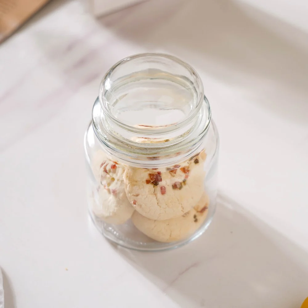 Modern Glass Jar Medium Set Of 4 550ml - Image 11