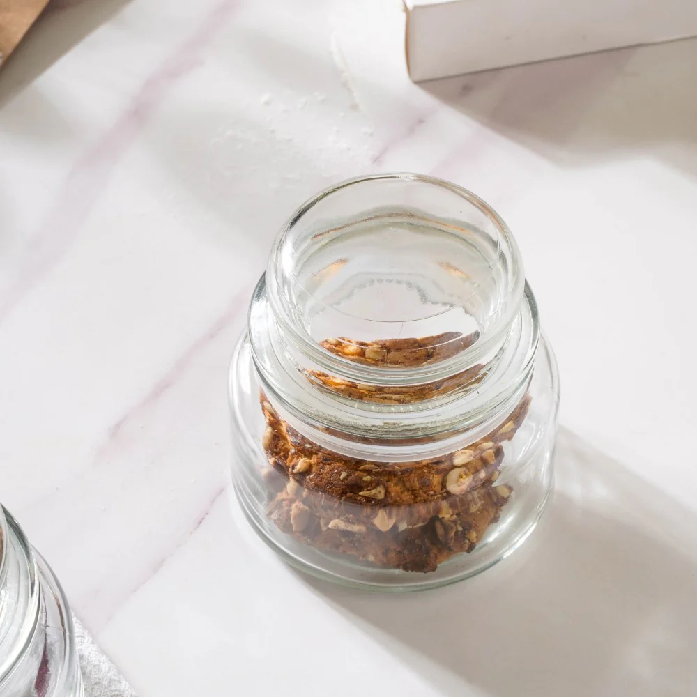 Modern Glass Jar Small Set Of 6 250ml - Image 13
