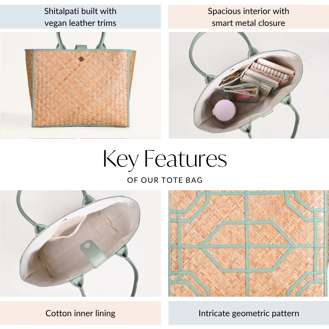 Modern Mint BreezeBag Eco Conscious Tote - Image 4