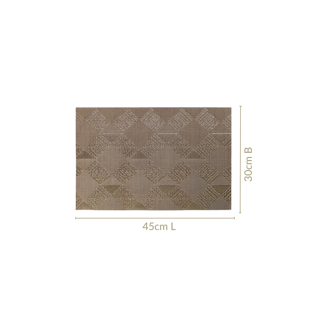 Modern Mosaic Shiny Placemat Set Of 6 - Image 4