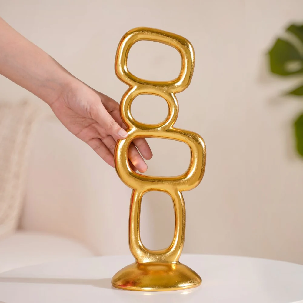 Modern Stacked Abstract Showpiece - Image 2