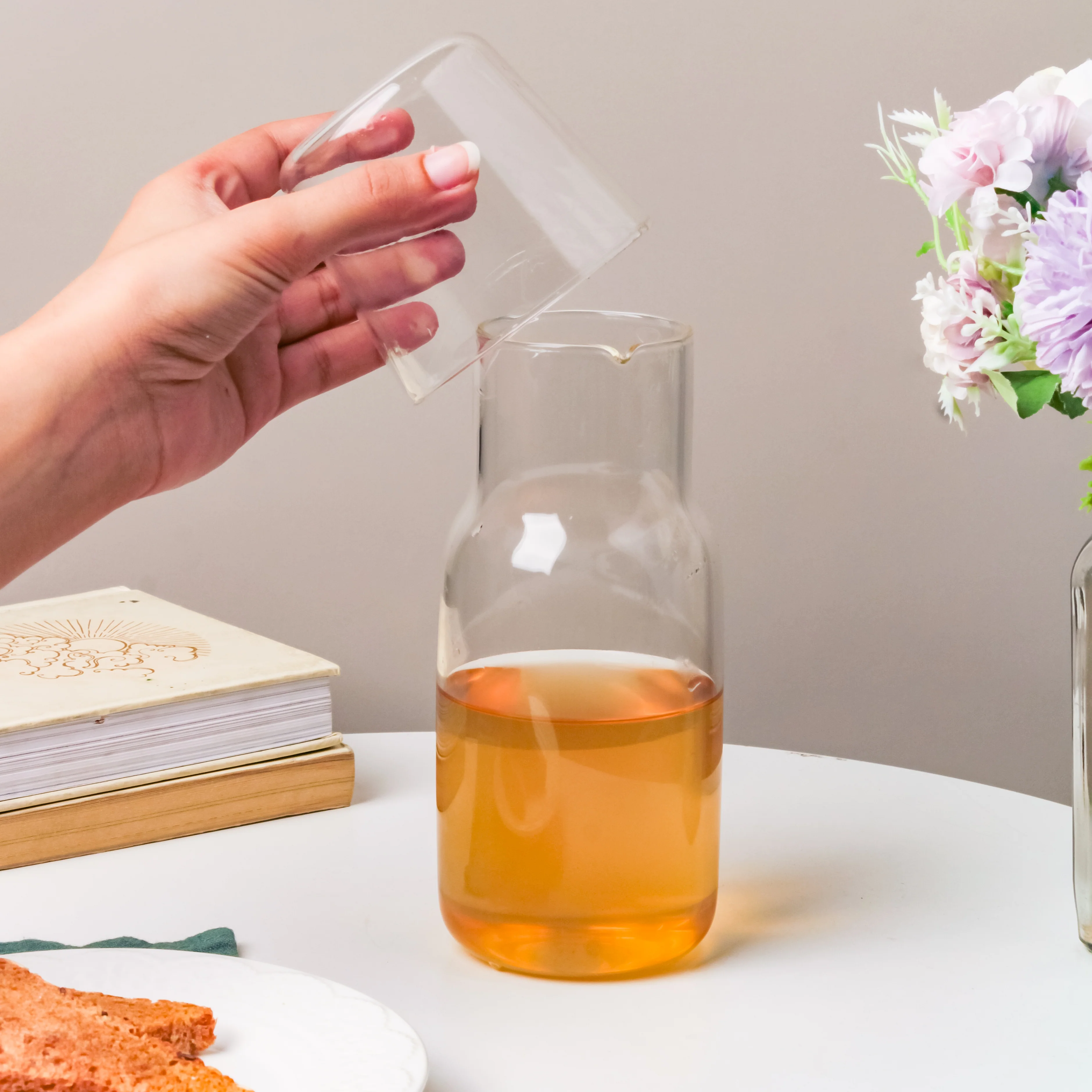 Modern Tea Jug And Cup Set - Image 4