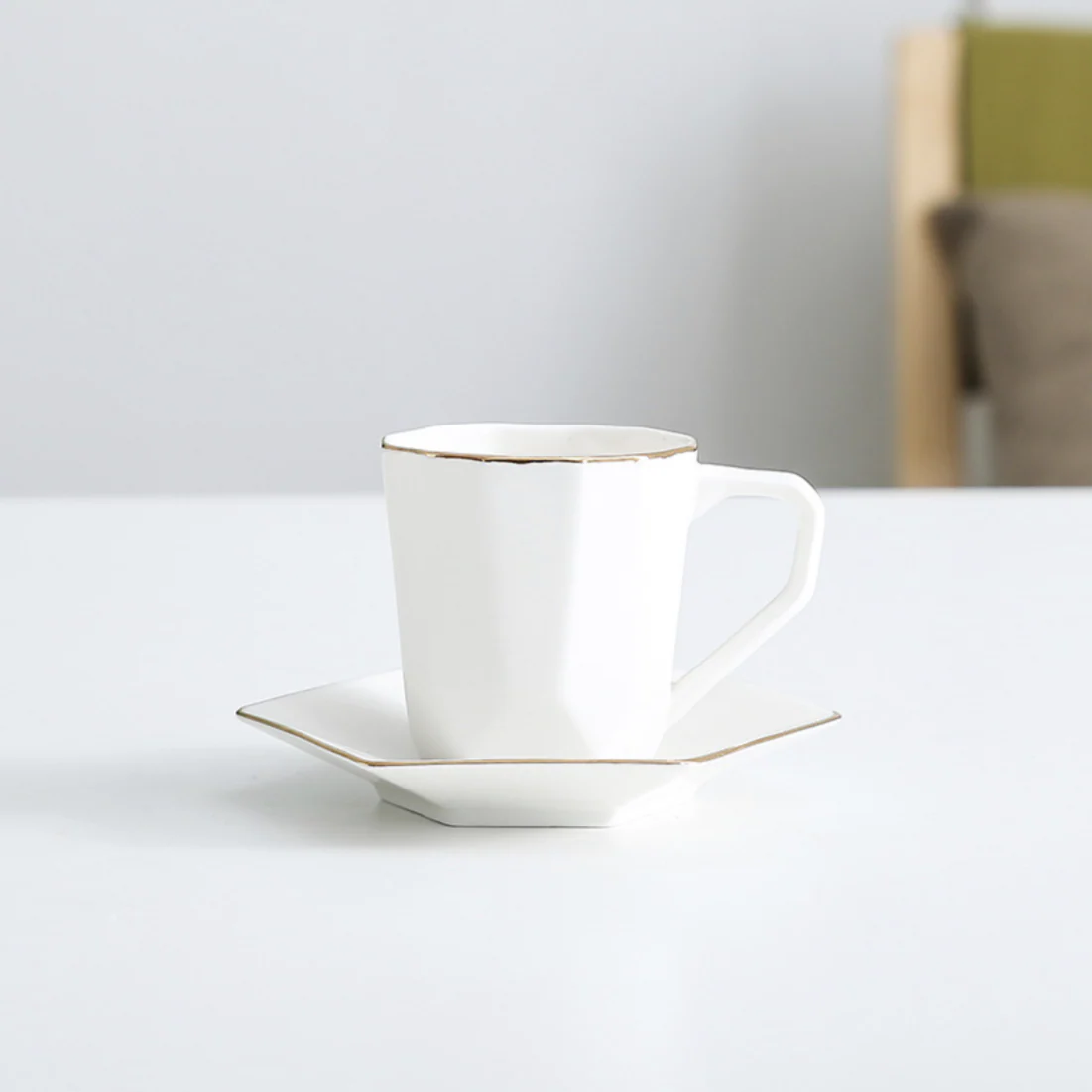 Modern Tea Set White - Image 10