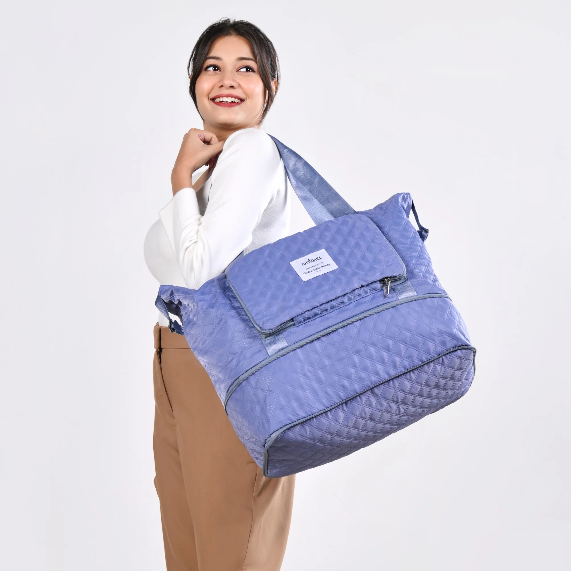 Montara Travel Tote Bag Expandable Foldable - Image 7