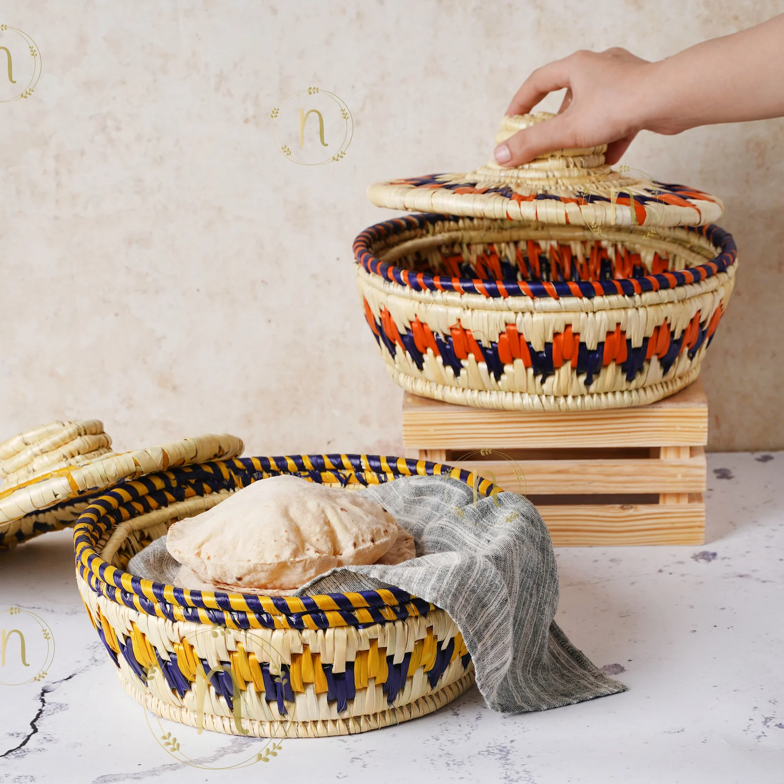 Moonj Grass Basket - Image 3