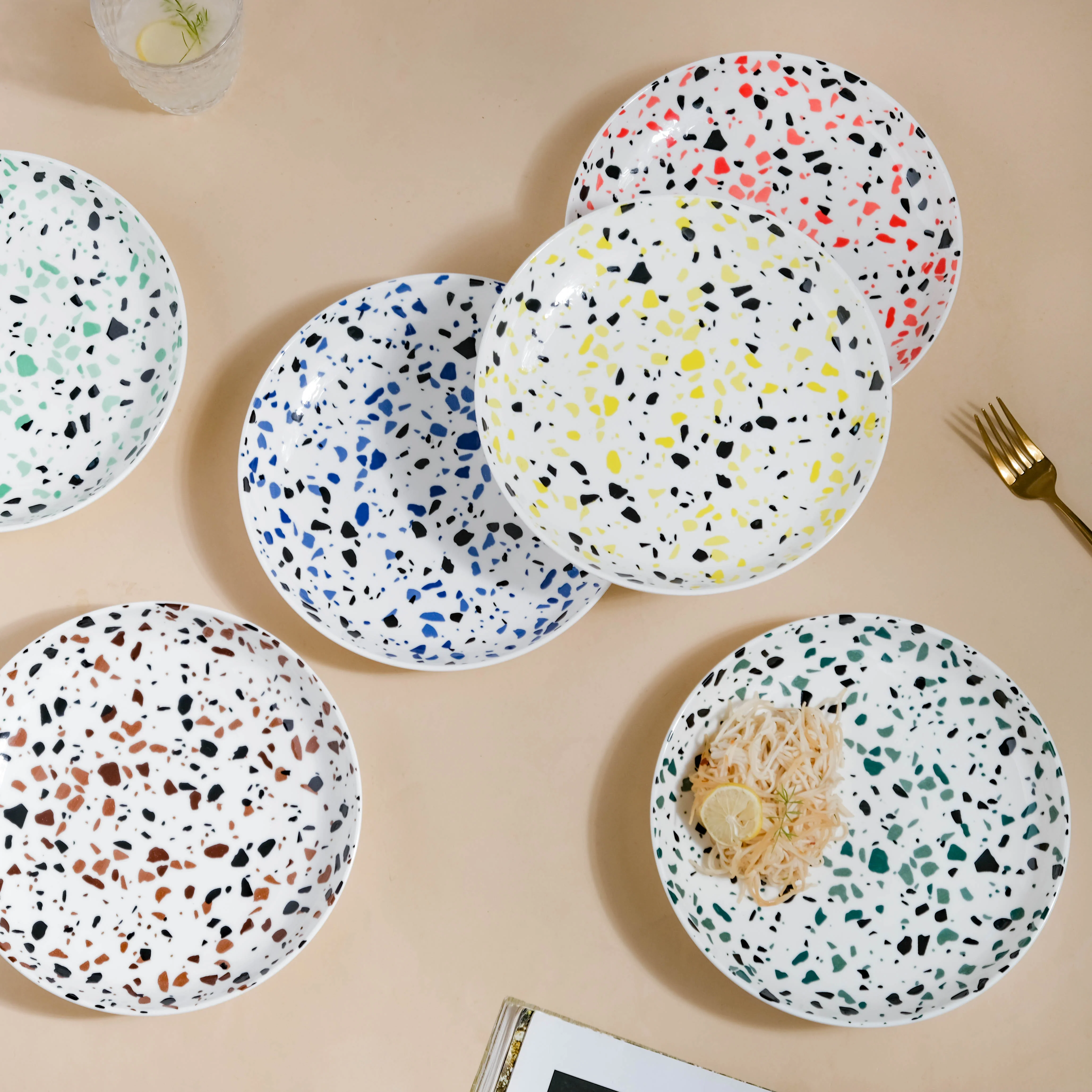 Mosaic Plate Dark Green - Image 7