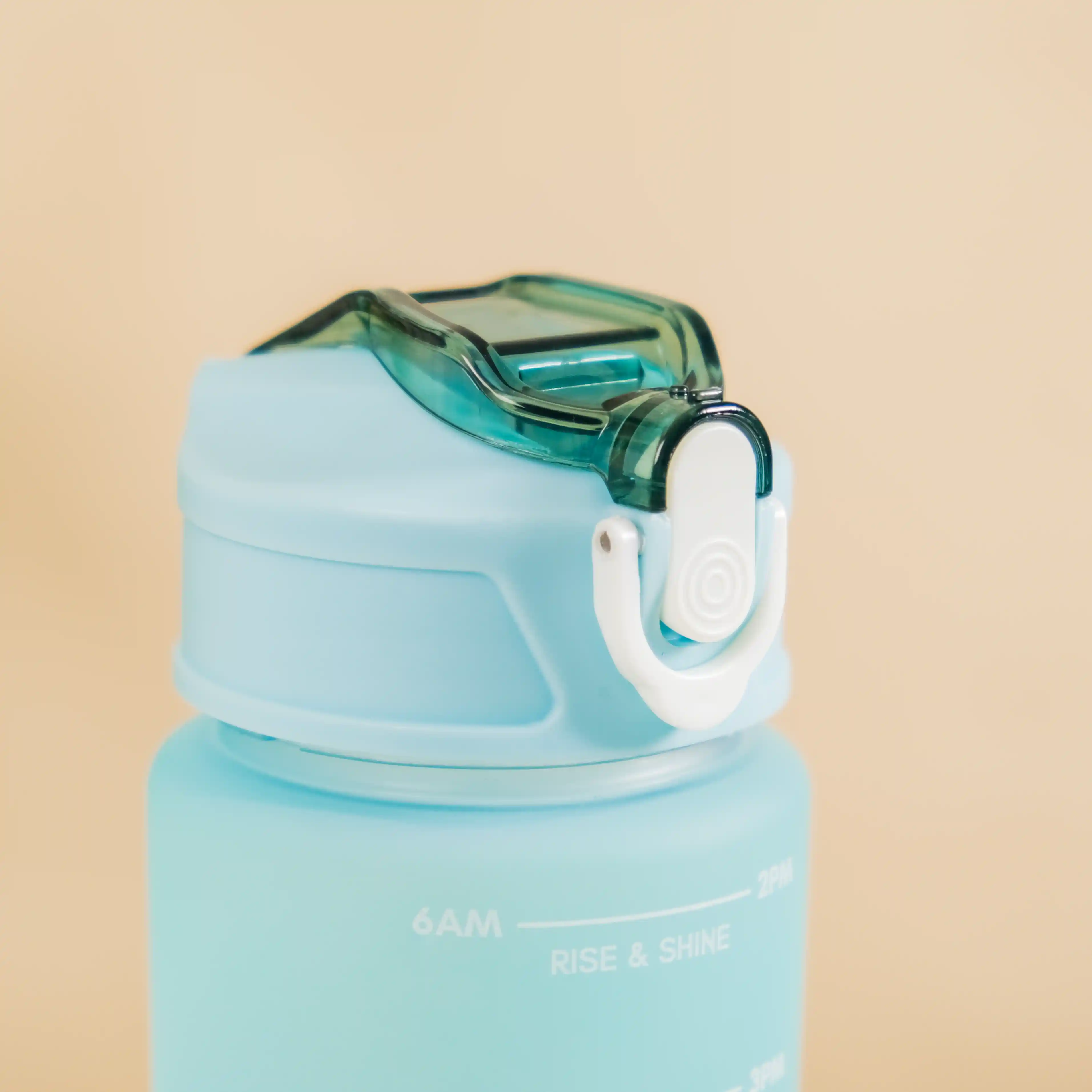 Set Of 3 Motivational Water Bottles Green Lavender - Image 15