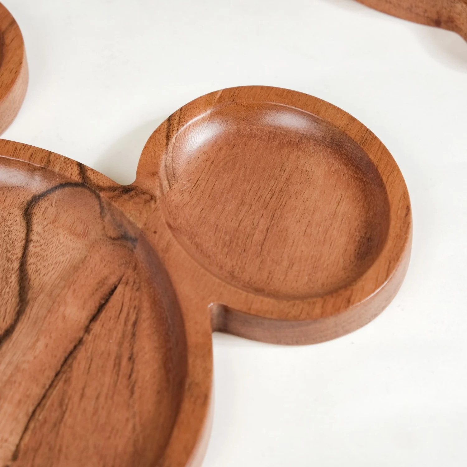 Mouse Acacia Wooden Snack Platter 10 Inch - Image 8