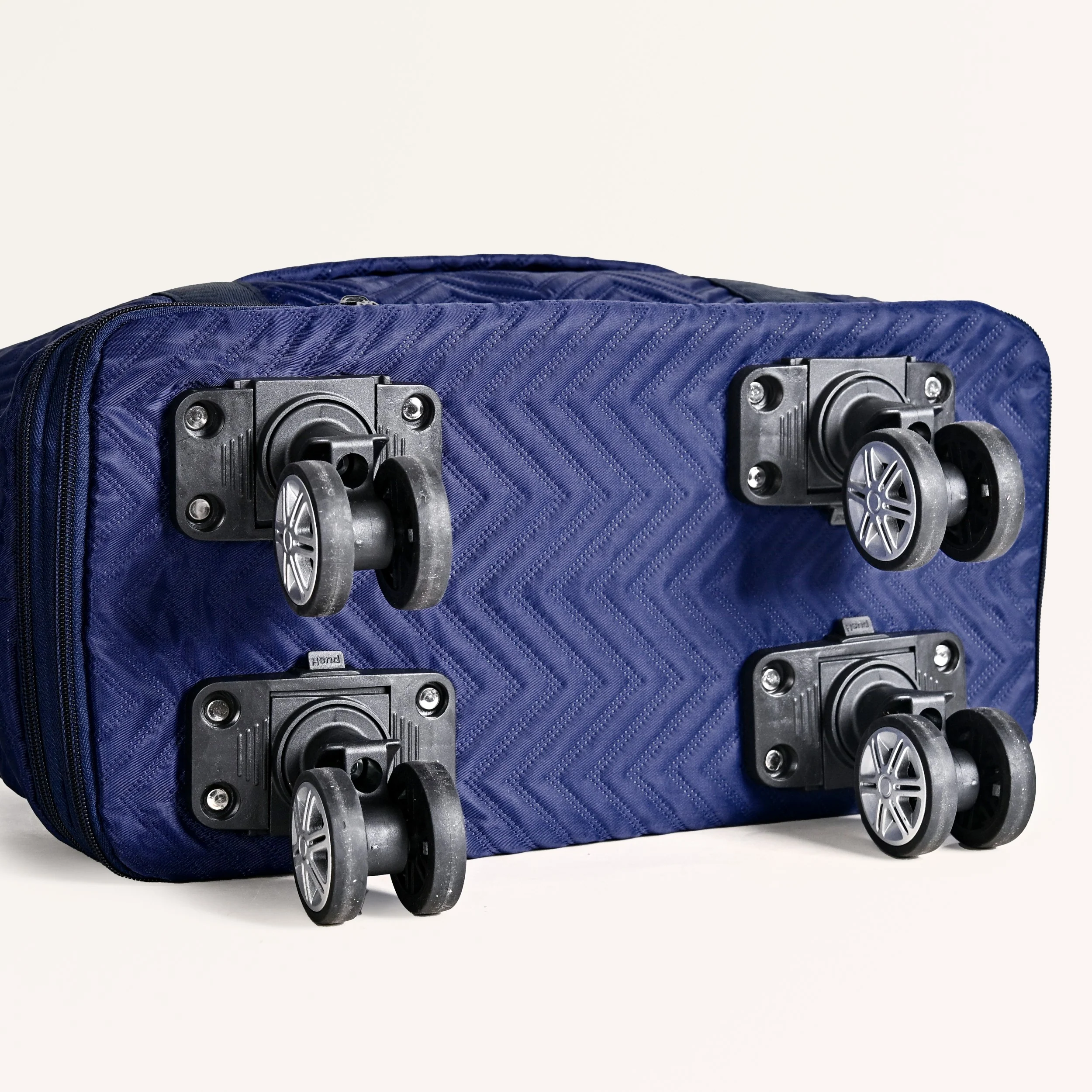 Movo Dual Expansion Travel Bag With Removable Wheels Dark Blue - Image 10