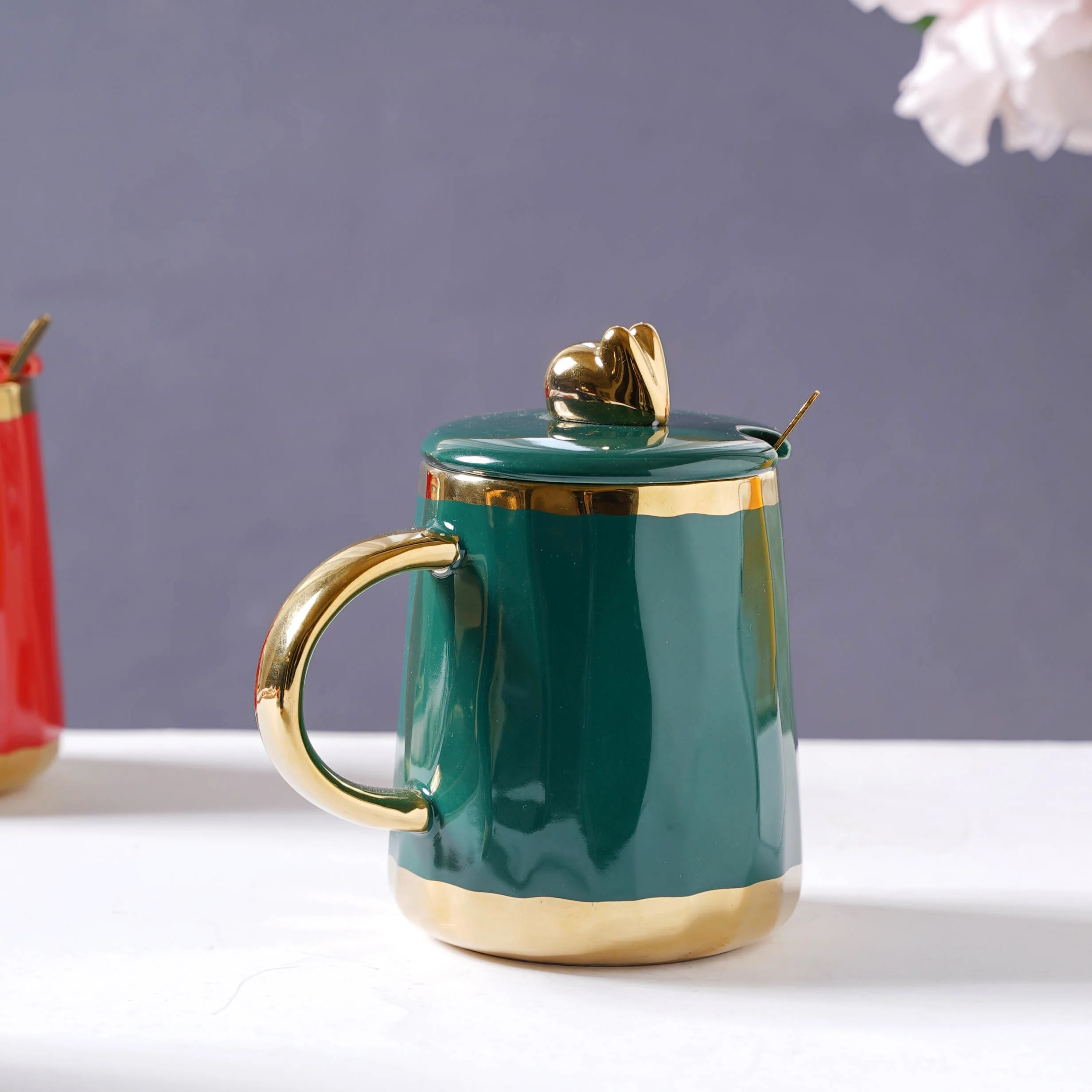 Mug With Gold Detail - Image 12