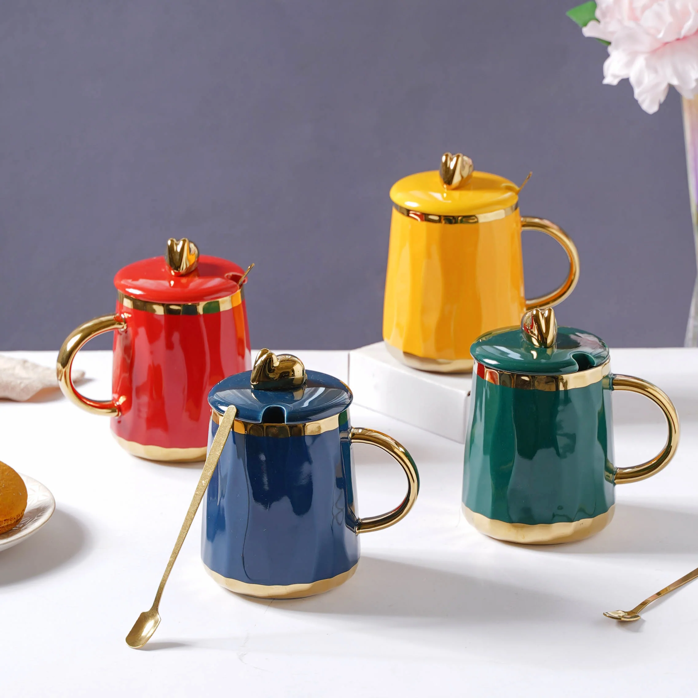 Mug With Gold Detail - Image 8