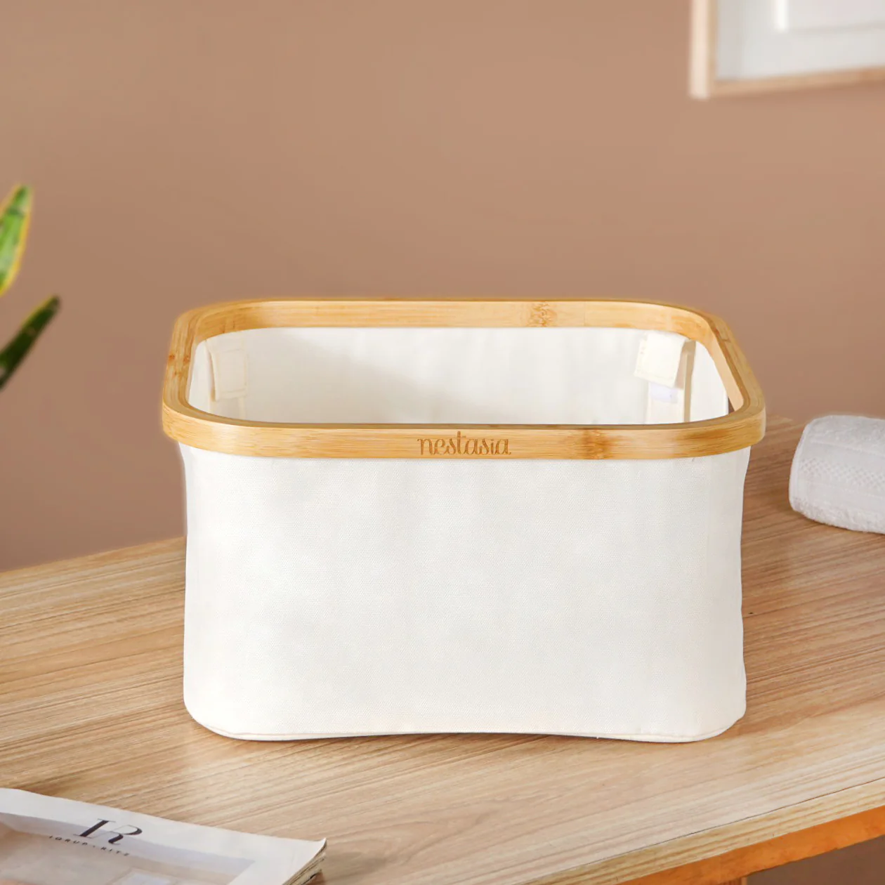 Multi Purpose Cloth Storage Box Off White - Image 8
