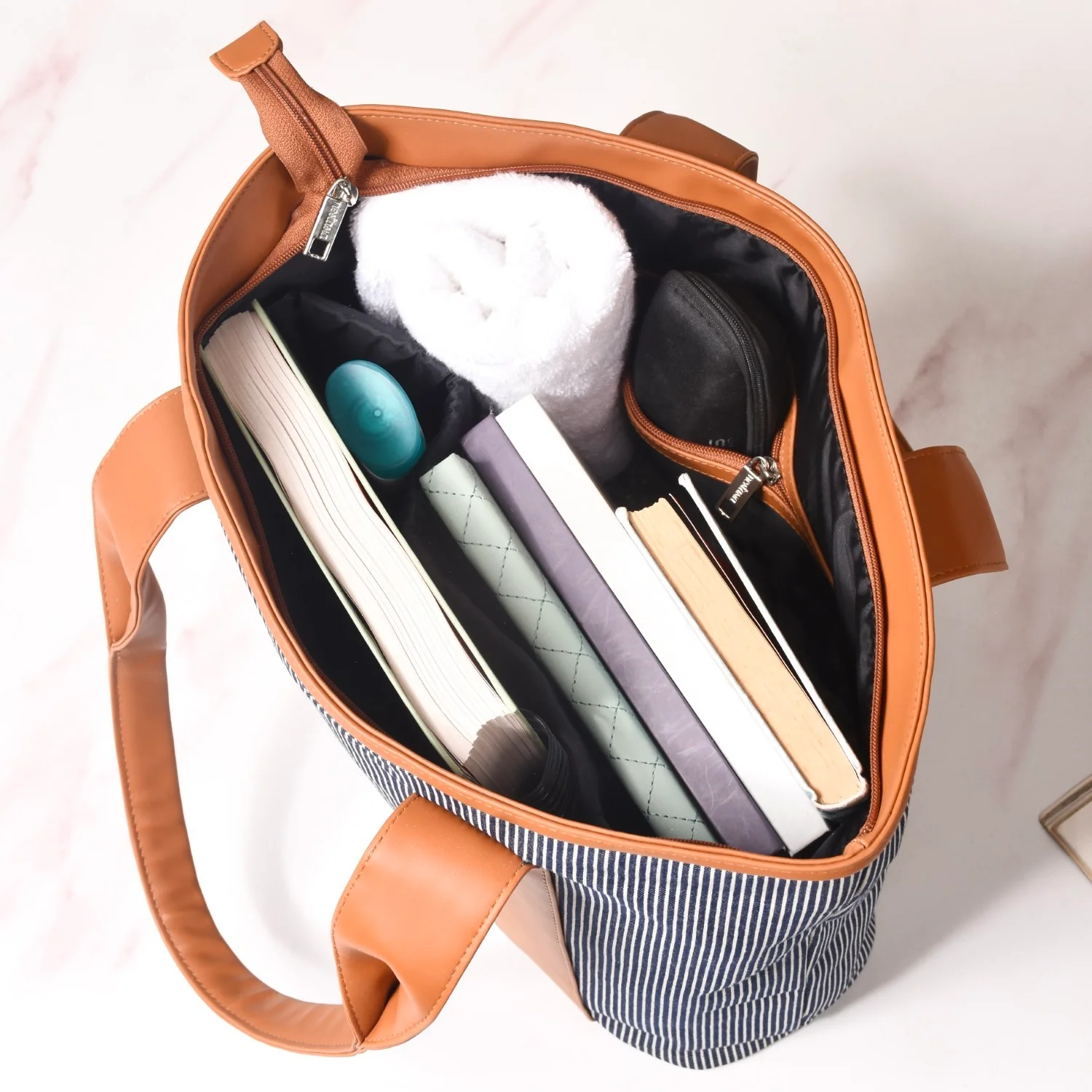 Multipurpose Denim Tote Bag - Image 8