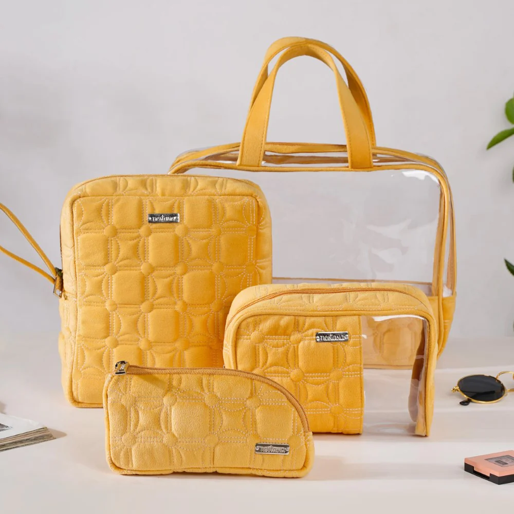Multipurpose Travel Kit Set Of 4 Yellow - Image 13