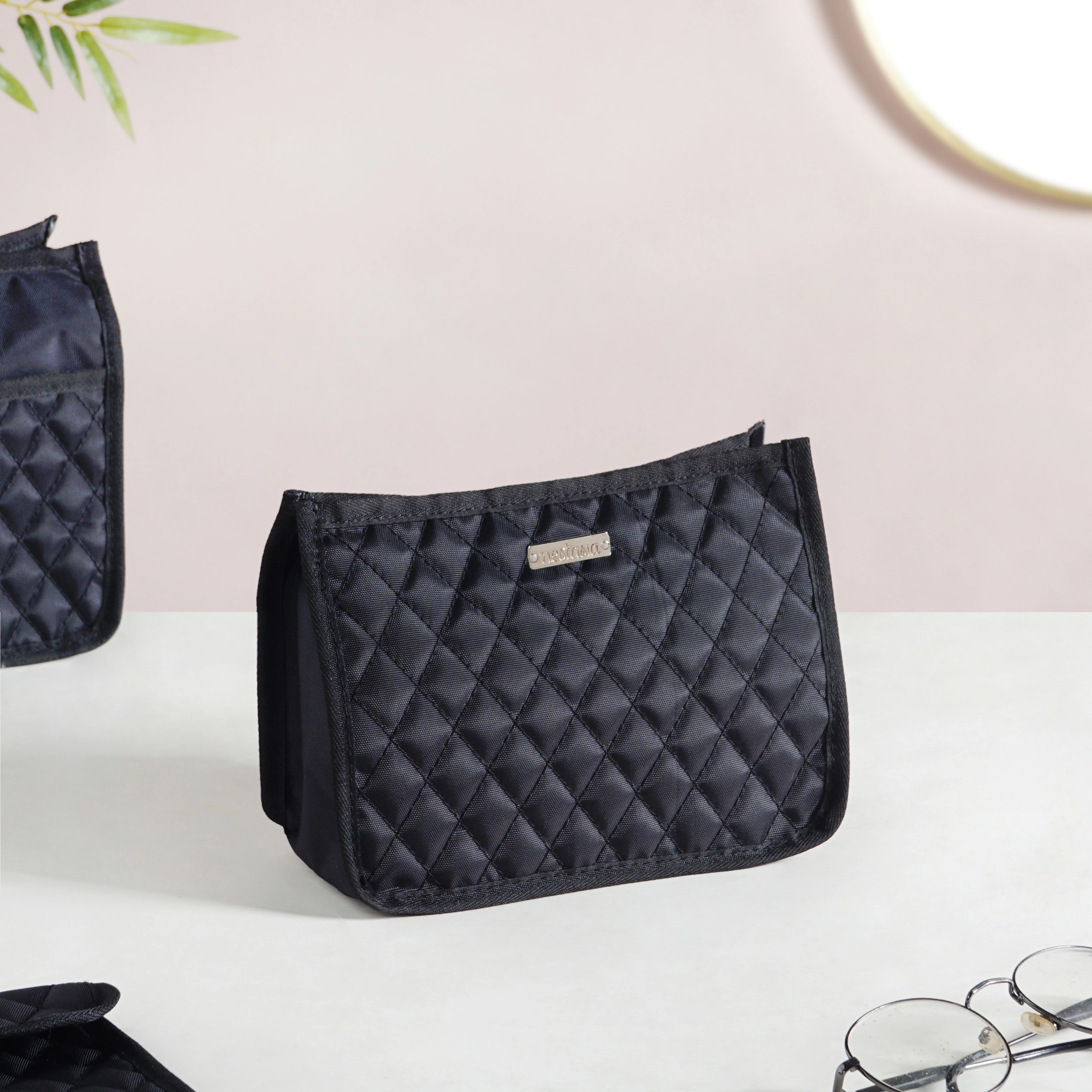 Multipurpose Travel Pouch Set Of 3 Black - Image 5