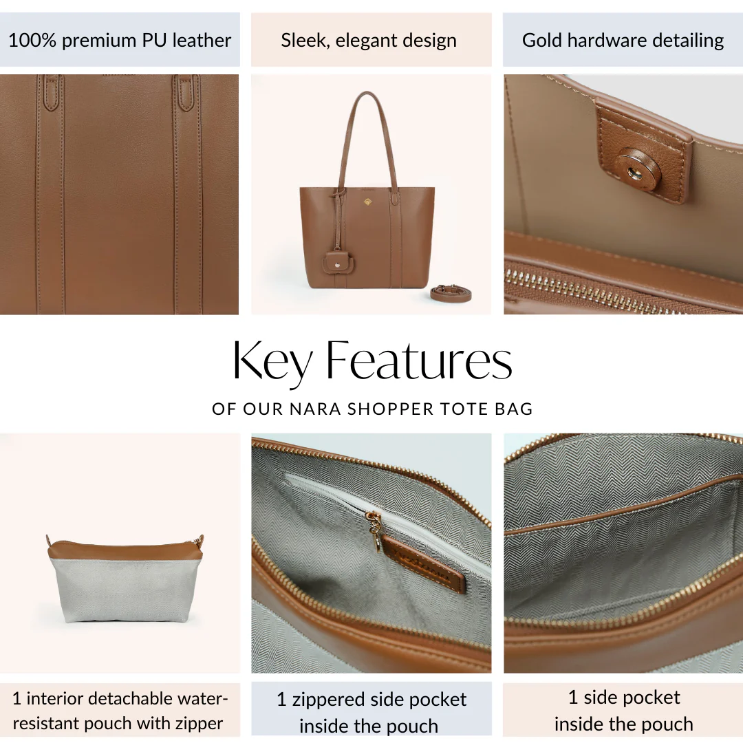 Nara Shopper Tote Bag - Image 6