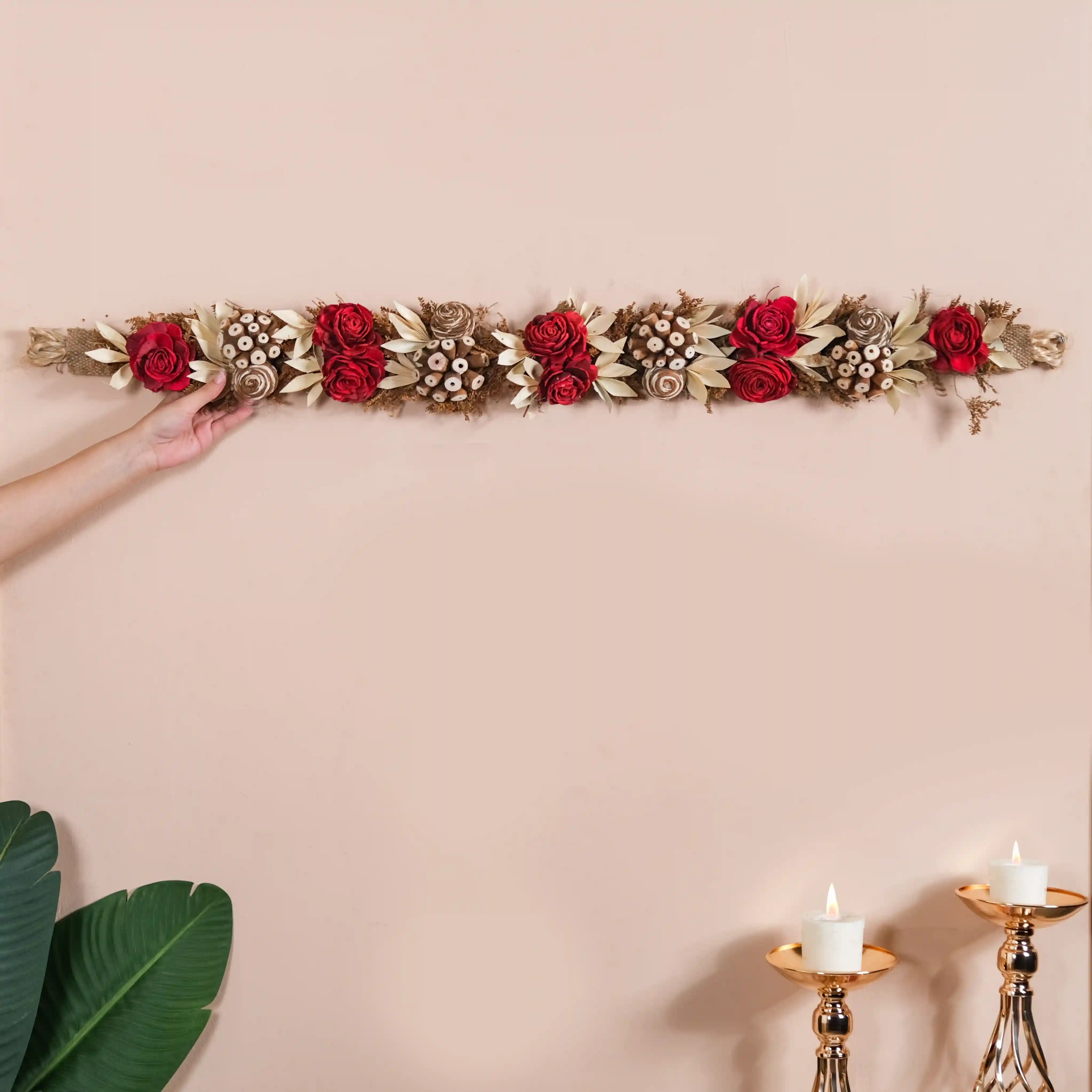 Natural Dried Flowers Door Hanging - Image 6