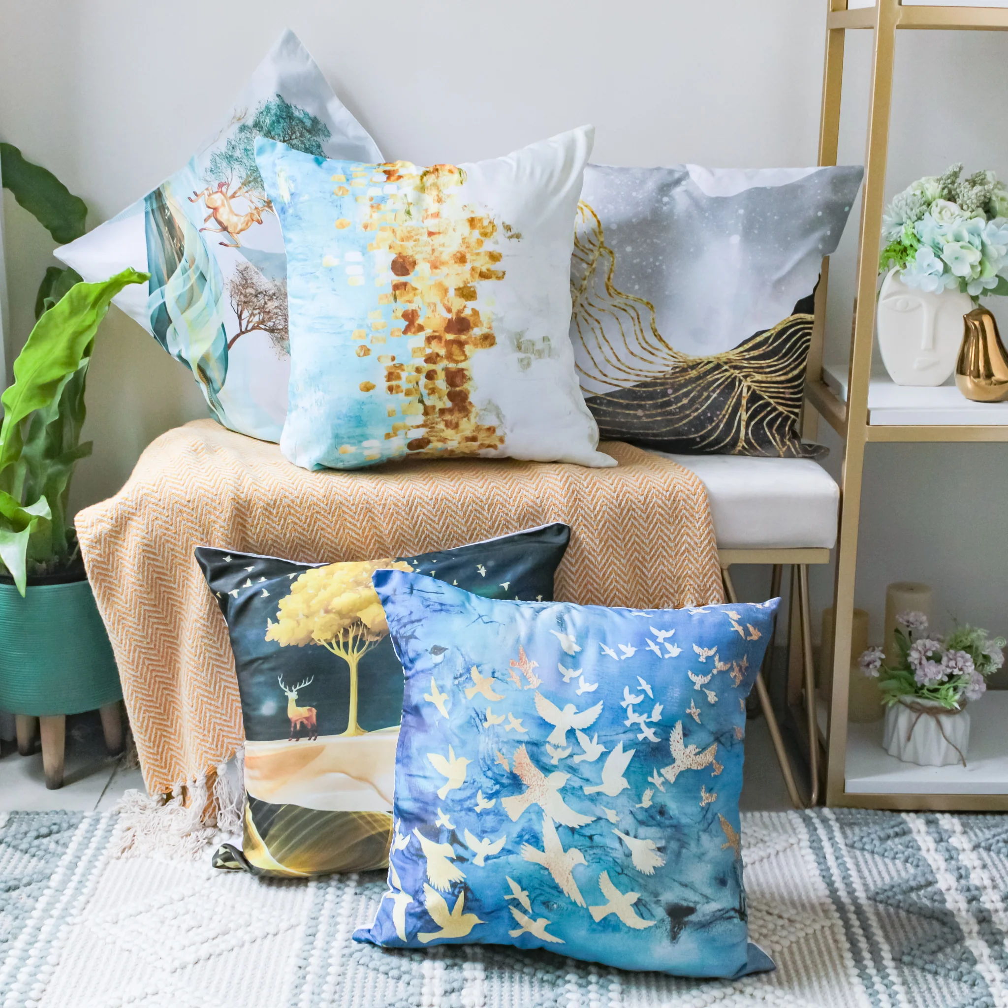Natural Linen Cushion Cover - Image 11