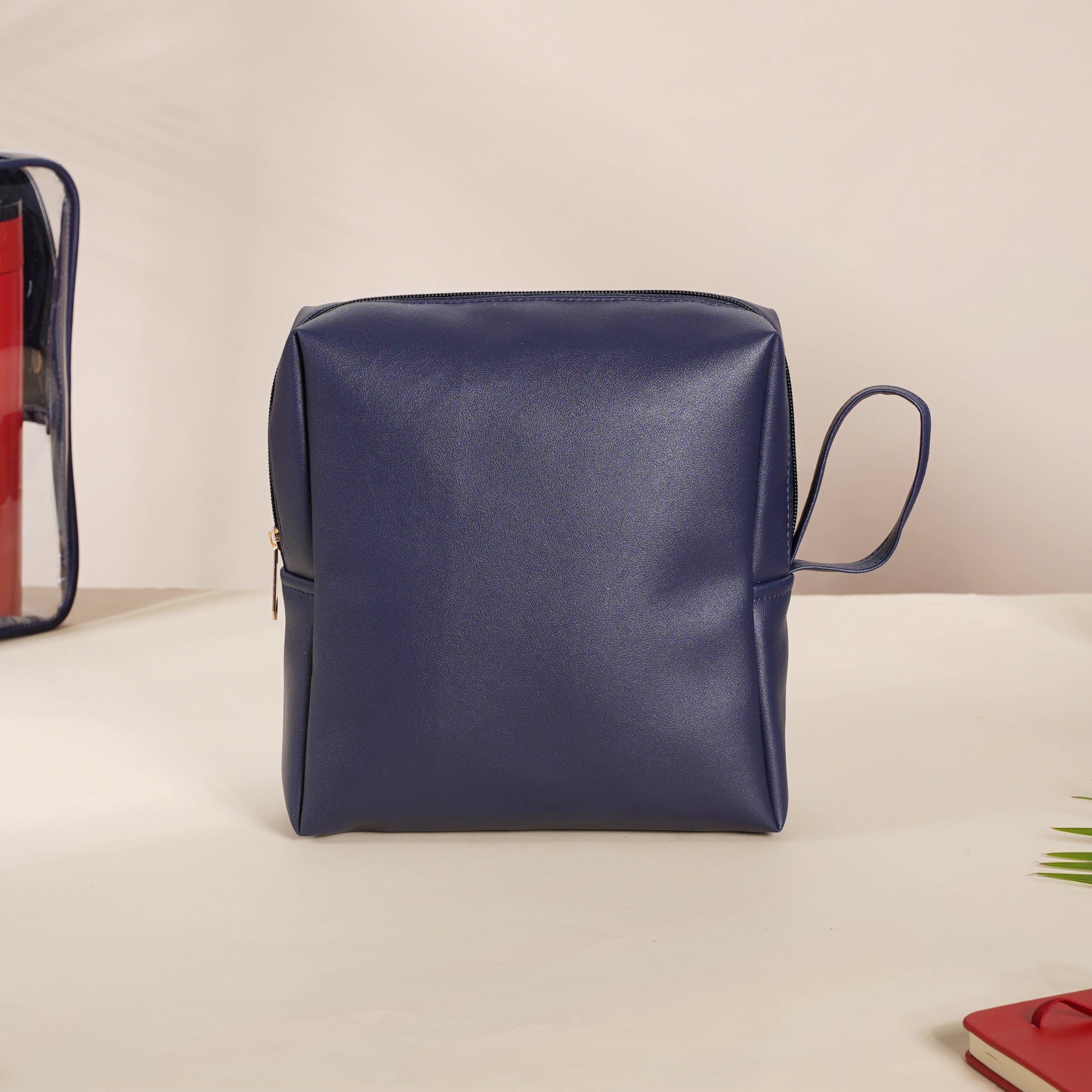 Navy Blue Travel Kit Set of 4 - Image 10