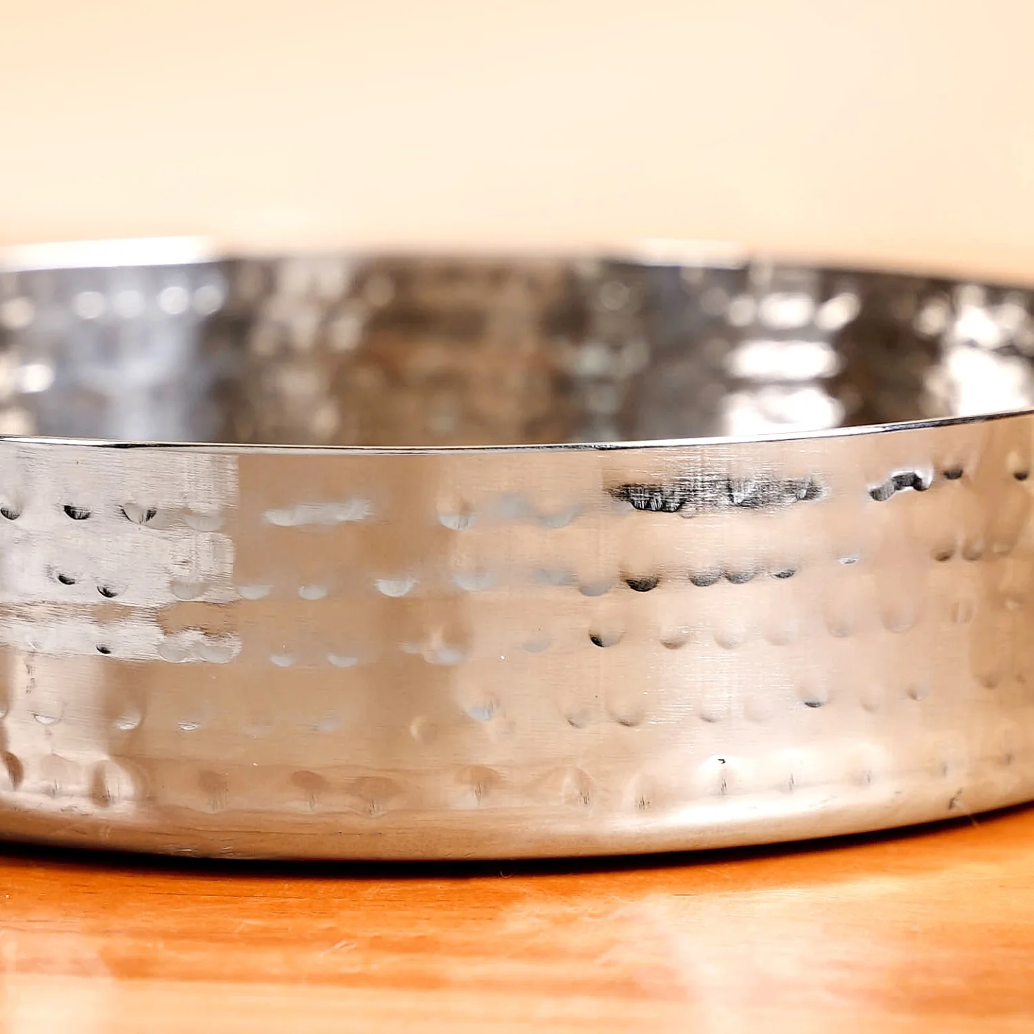 Nested Stainless Steel Round Serving Dish Set Of 3 - Image 5