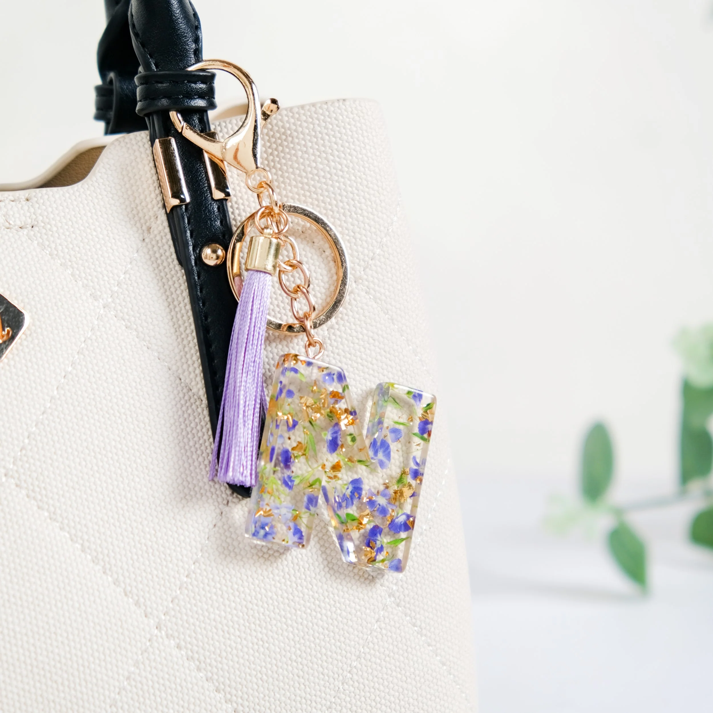 Nestled Blossoms N Resin Keychain - Image 3