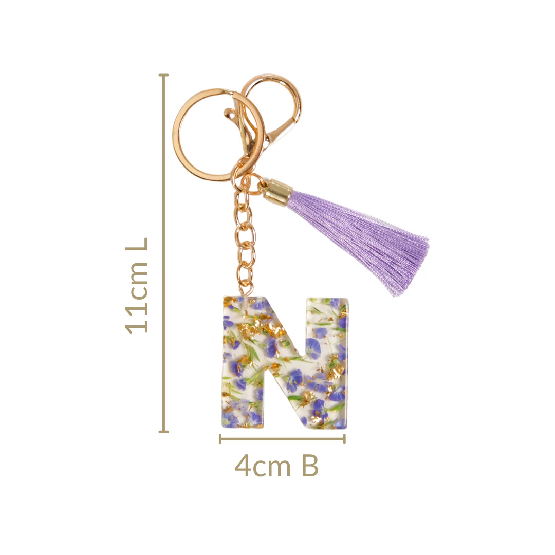 Nestled Blossoms N Resin Keychain - Image 4