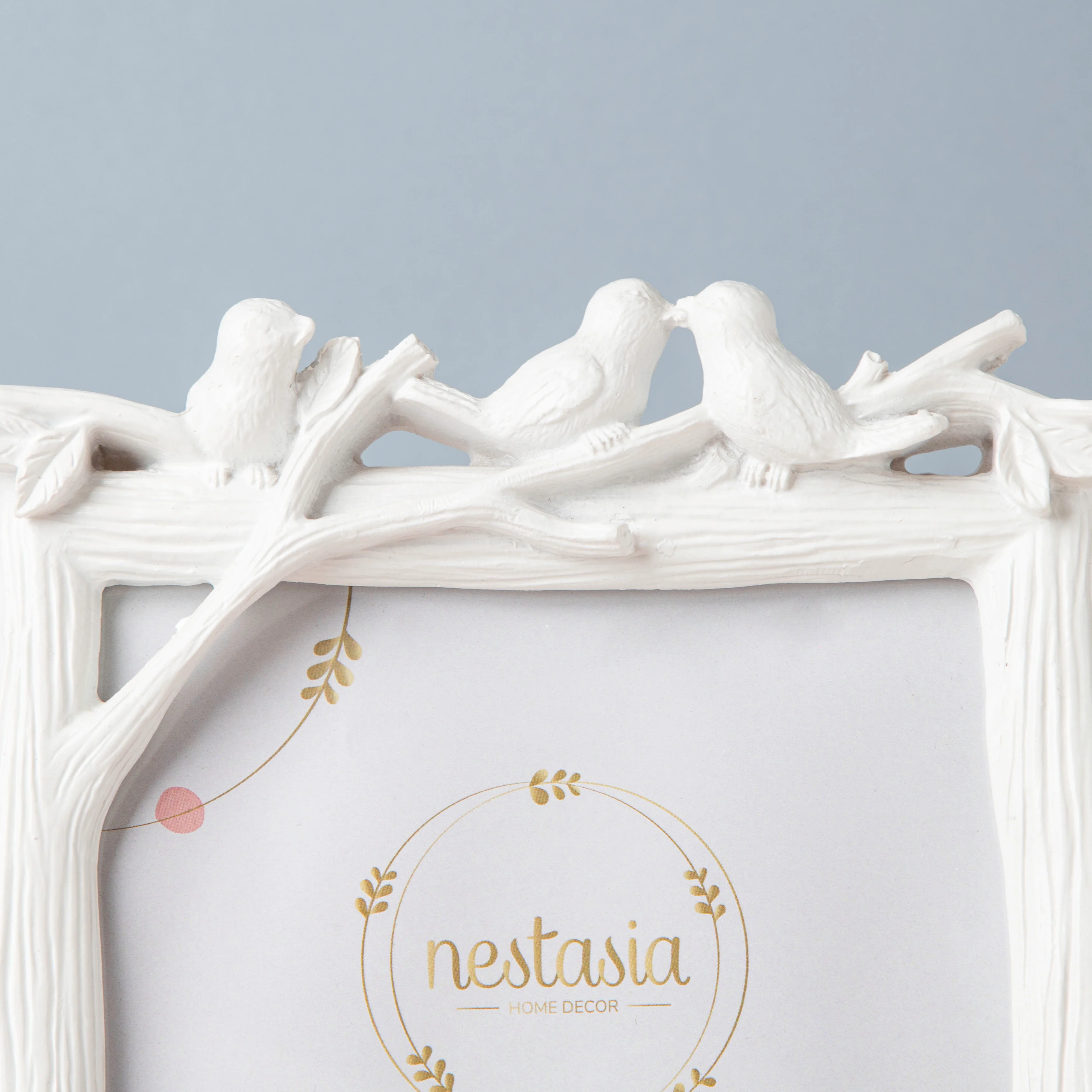 Nestling Birds White Photo Frame - Image 3