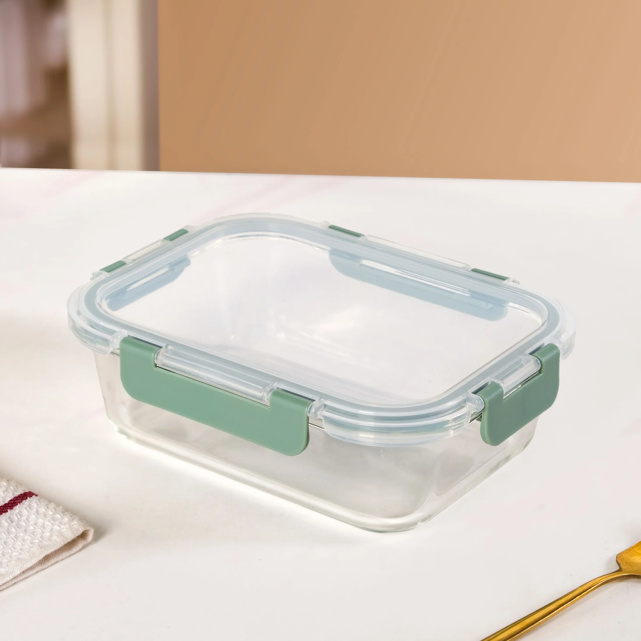 Nestro Lunch Box Set Of 3 Green S 370ml M 600ml L 1000ml - Image 8