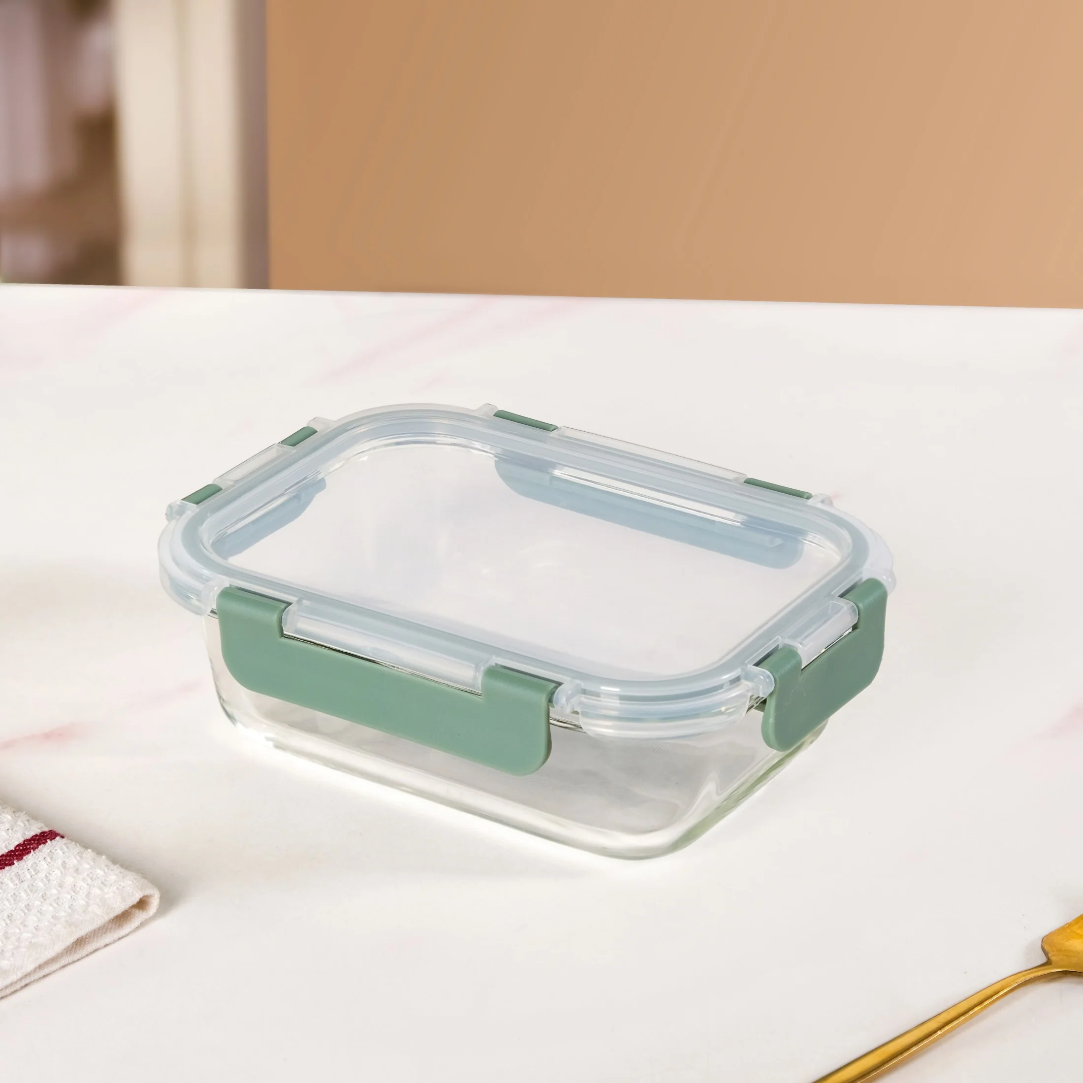 Nestro Lunch Box Set Of 3 Green S 370ml M 600ml L 1000ml - Image 9