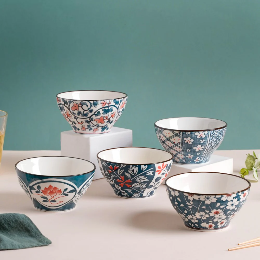 Nimono Ceramic Soup Bowl 4.5 Inch 300 ml - Image 10