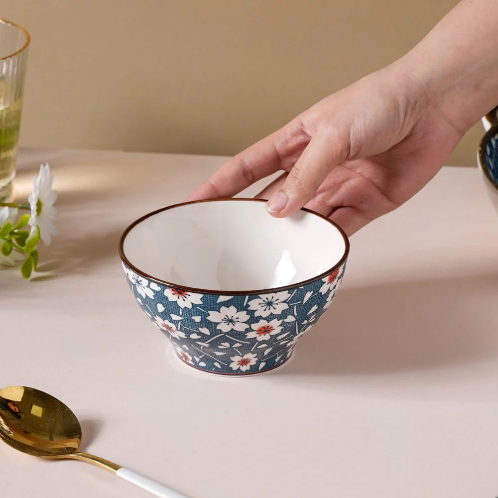 Nimono Ceramic Soup Bowl 4.5 Inch 300 ml - Image 2