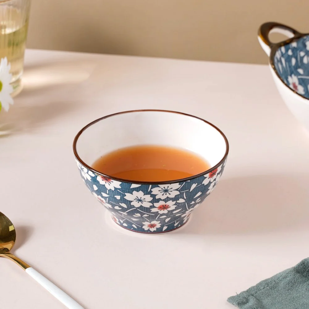 Nimono Ceramic Soup Bowl 4.5 Inch 300 ml - Image 3