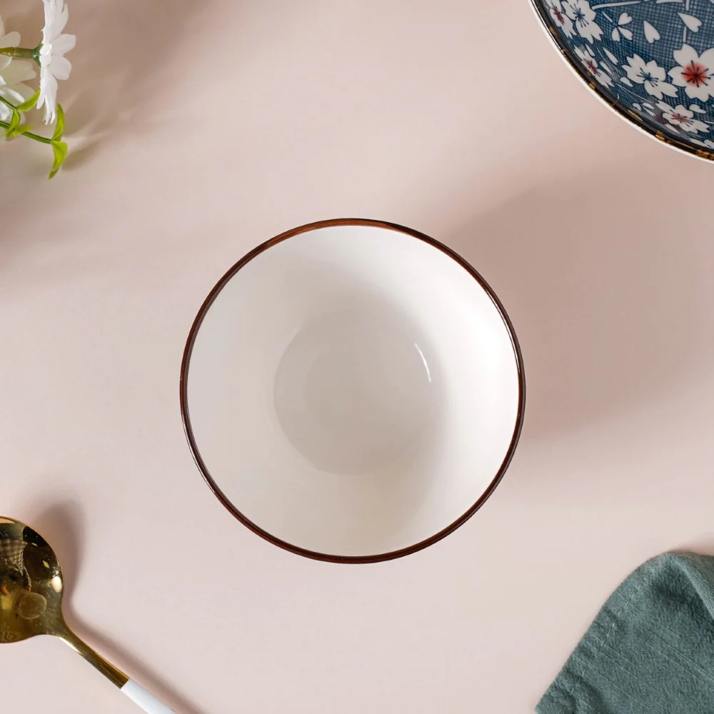 Nimono Ceramic Soup Bowl 4.5 Inch 300 ml - Image 7