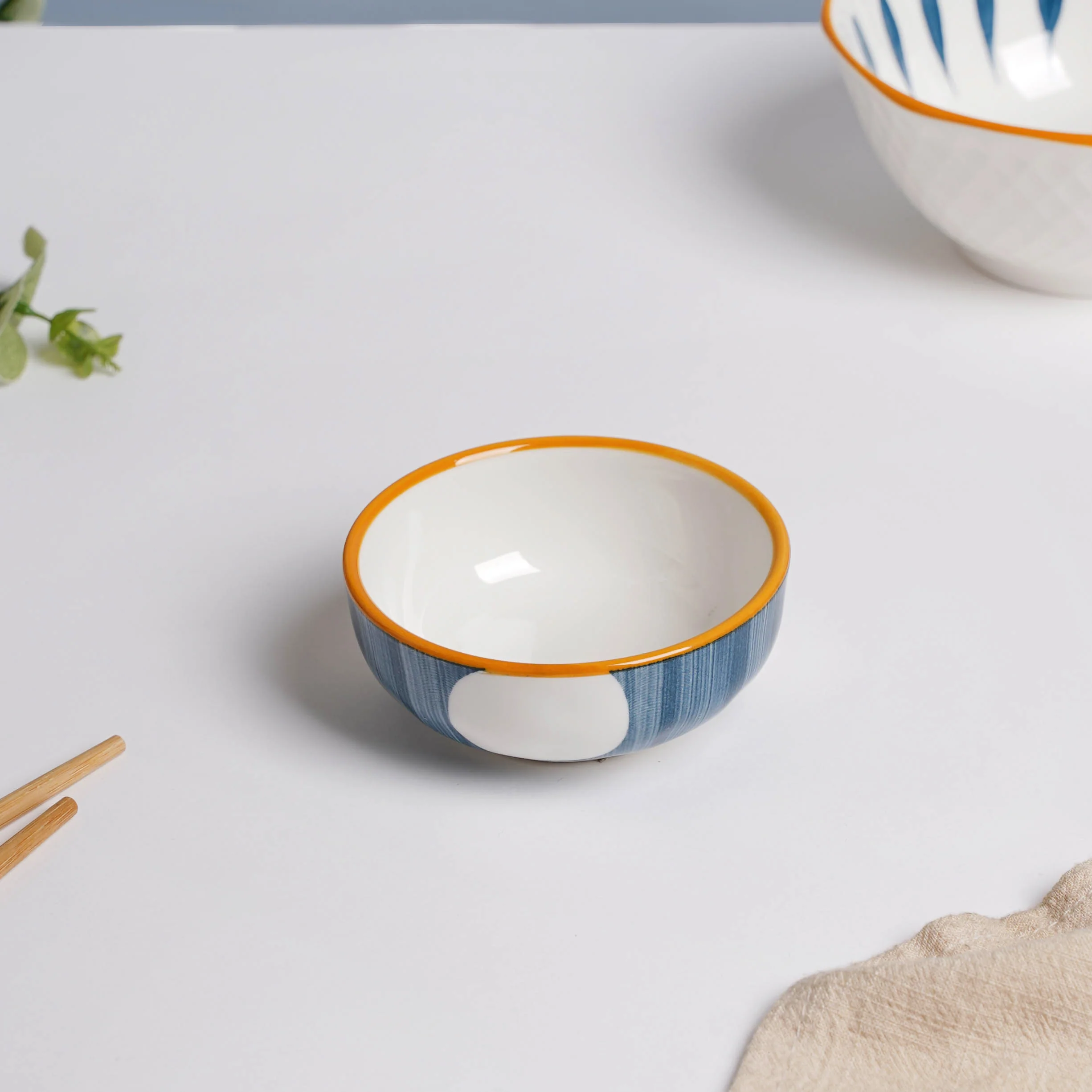 Nitori Circle Ceramic Dip Bowl - Image 3