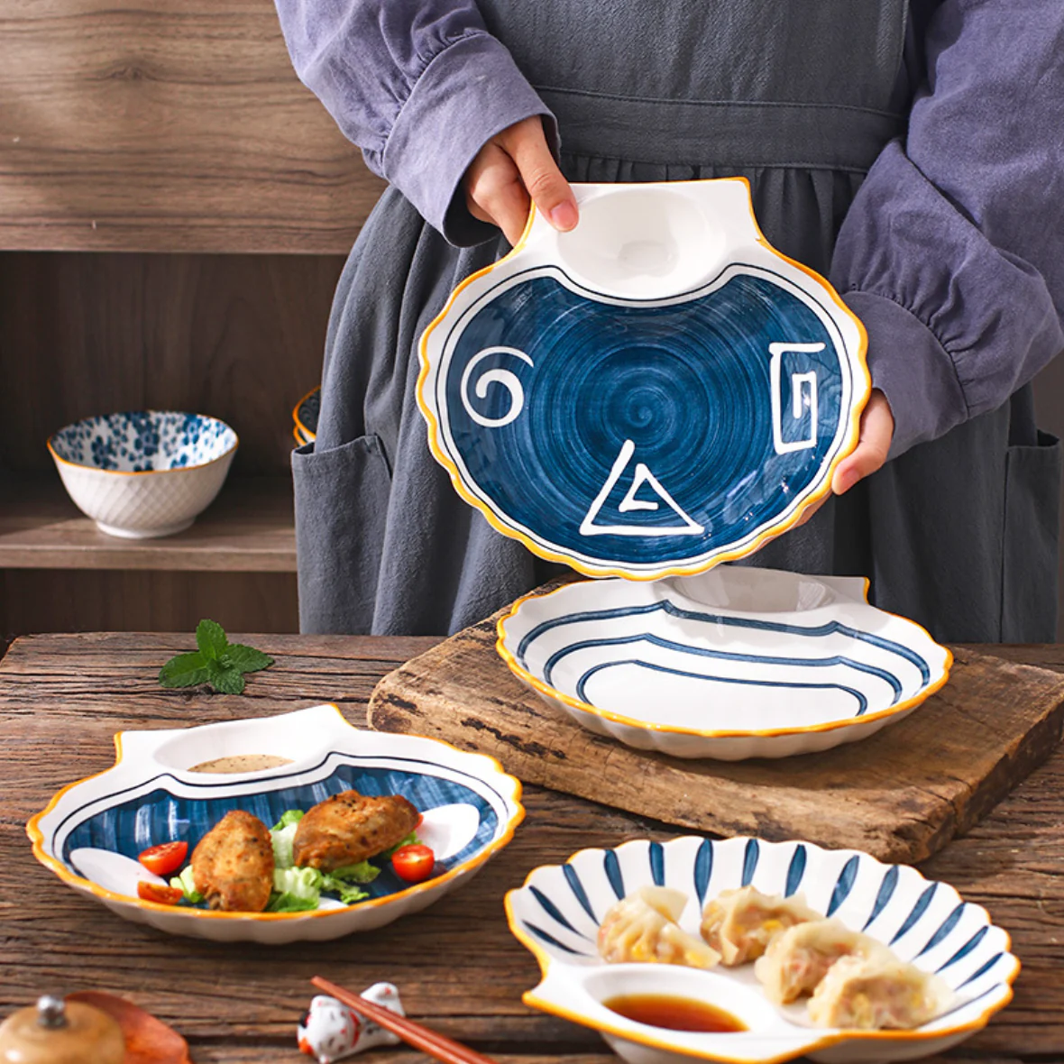 Nitori Shell Section Plate