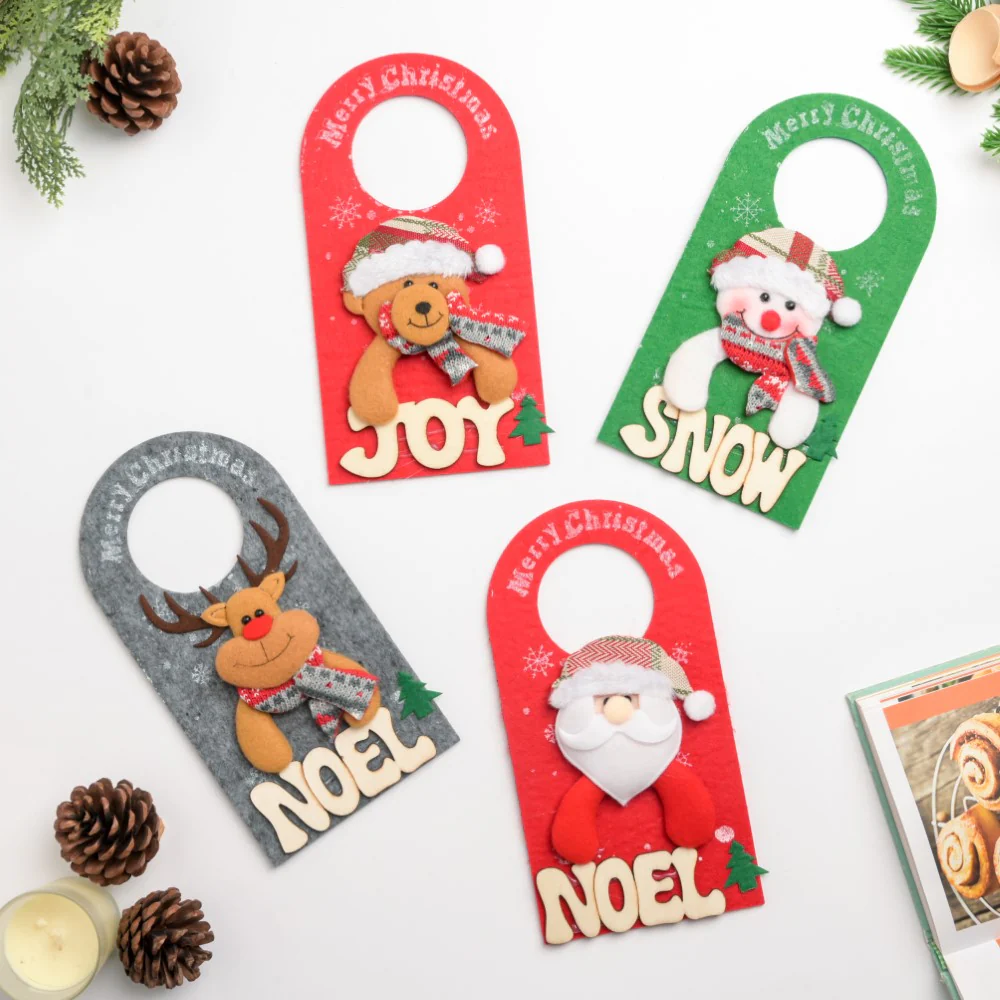 Noel Reindeer Door Tag Grey 8.5 Inch - Image 8