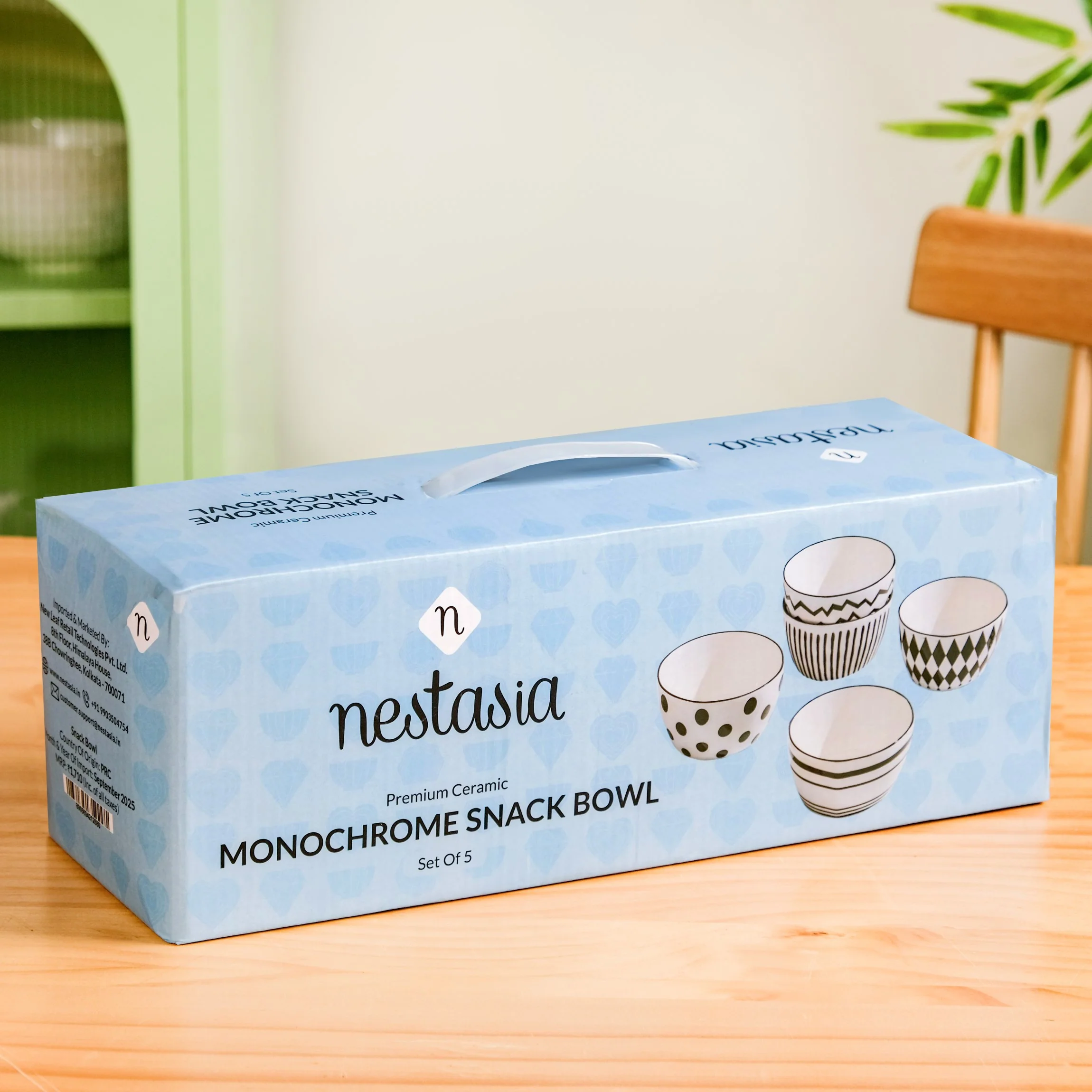 Noiri Snack Bowl Set Of 5 350ml - Image 12