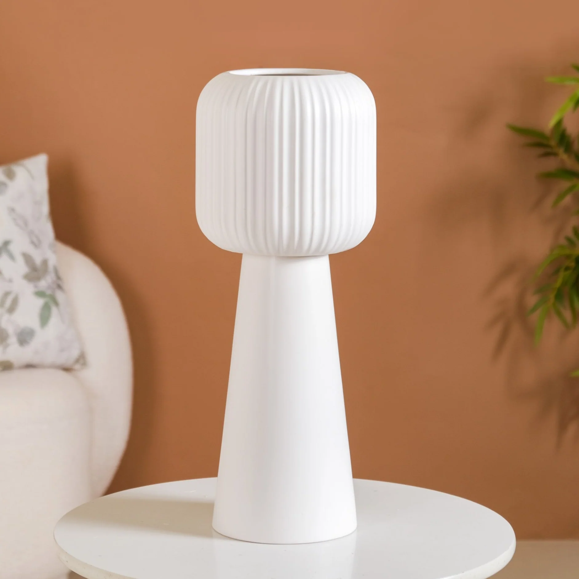 Nordic Decorative Floor Vase White - Image 2