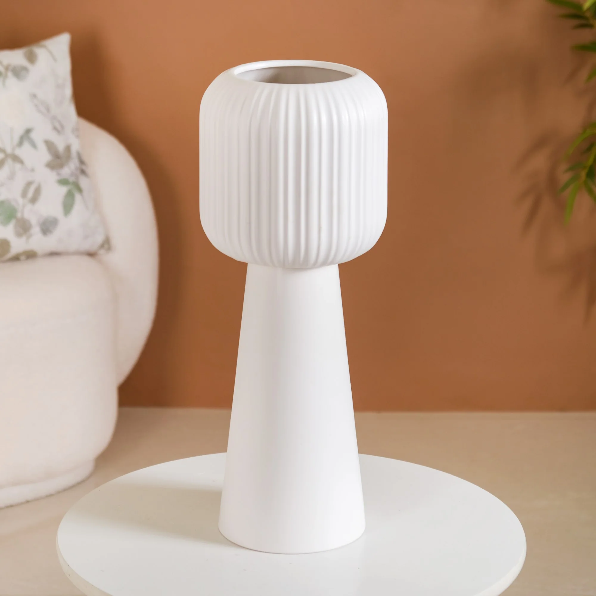 Nordic Decorative Floor Vase White - Image 4